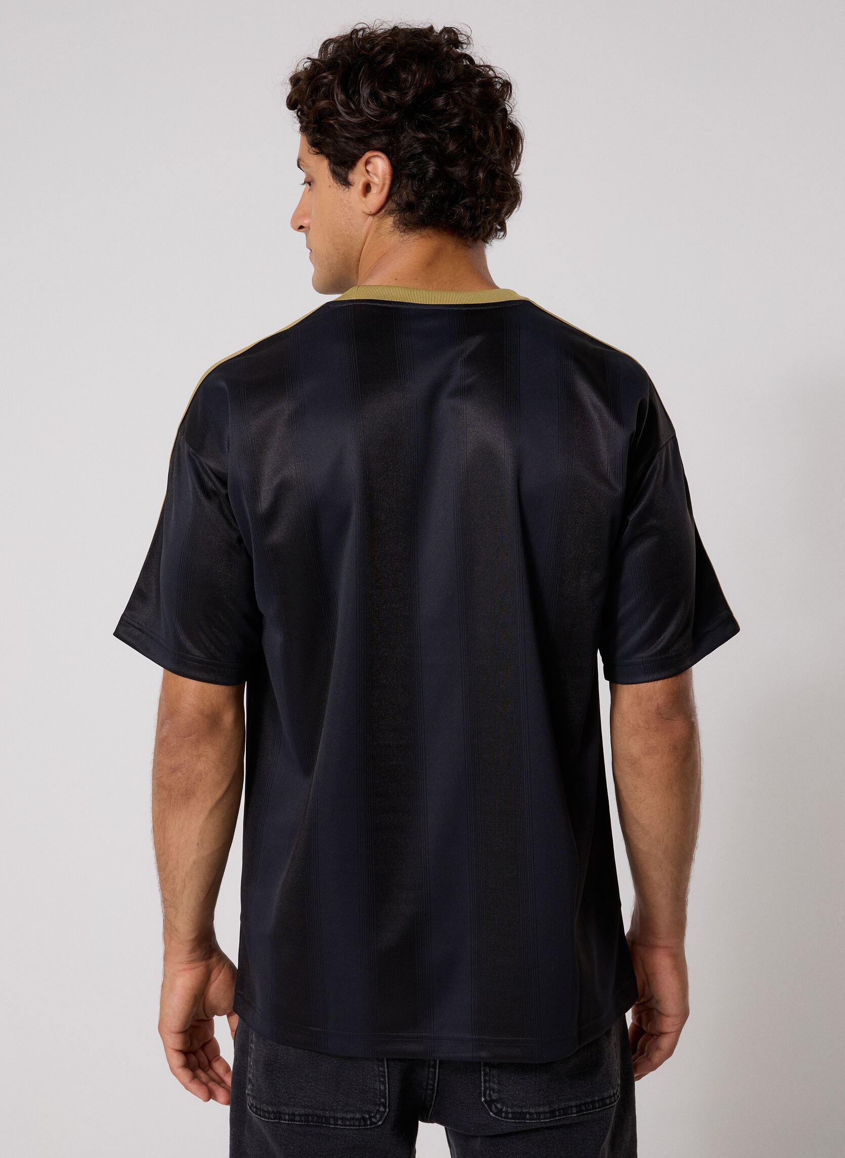 T-shirts JACQUARD JERSEY heren zwart adidas originals T-shirts JACQUARD JERSEY heren zwart black