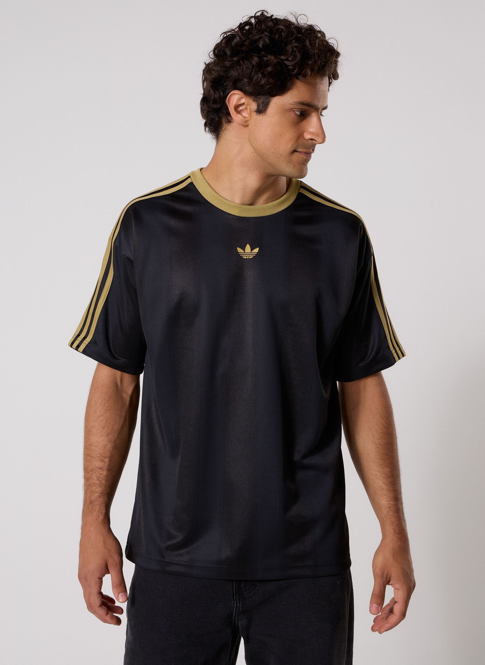 T-shirts JACQUARD JERSEY heren zwart adidas originals T-shirts JACQUARD JERSEY heren zwart black