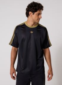T-shirts JACQUARD JERSEY heren zwart