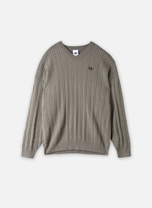 adidas originals Sweats KNIT CRW homme gris