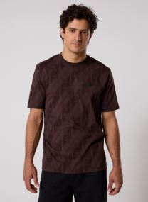 T-shirts MONOGRAM AOP TE heren bruin