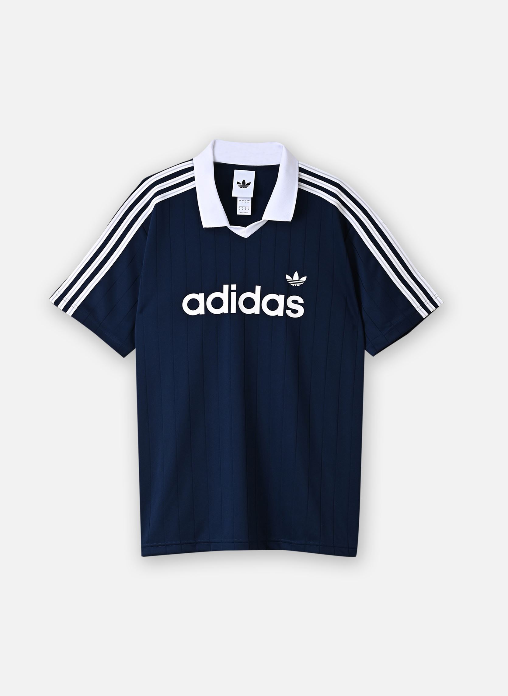 Tee-shirts PINSTR JSY homme marine adidas originals Tee-shirts PINSTR JSY homme marine night indigo