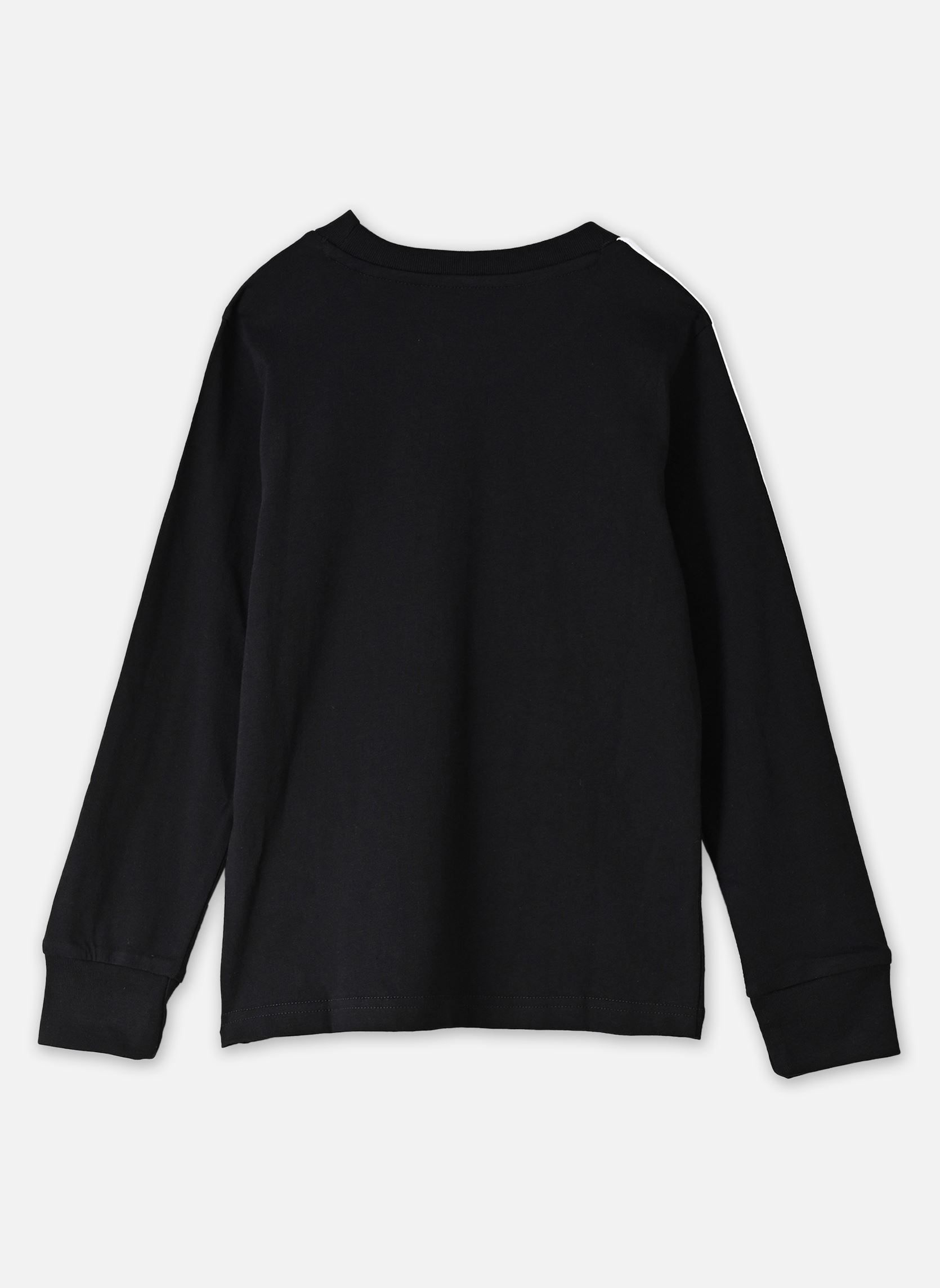 Tee-shirts 3 STRIPE LS noir adidas originals Tee-shirts 3 STRIPE LS noir black