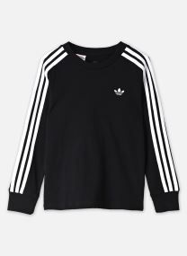 Tee-shirts 3 STRIPE LS noir adidas originals Tee-shirts 3 STRIPE LS noir black