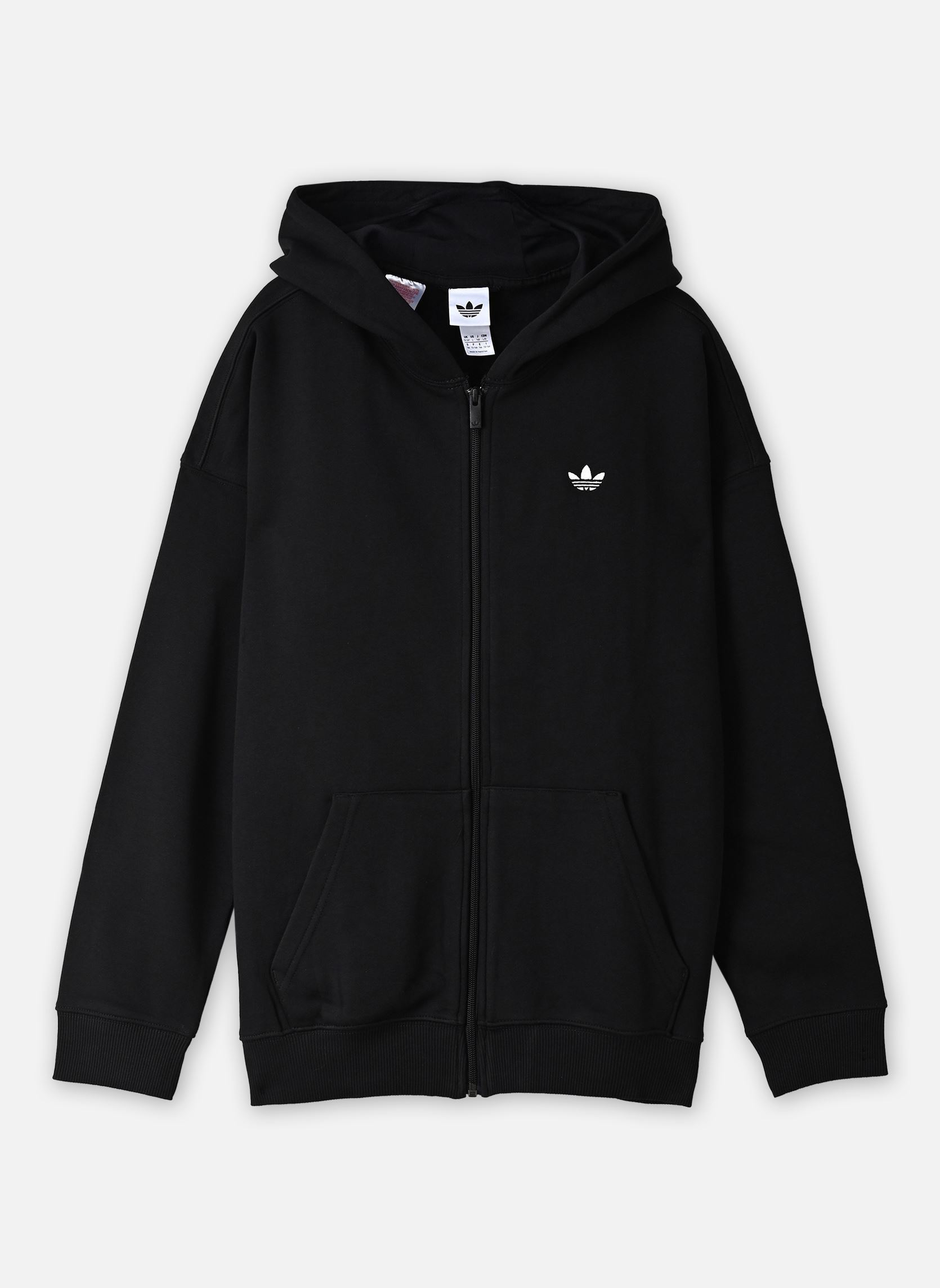 Vestes de survêtement FULL ZIP HOODIE noir adidas originals Vestes de survêtement FULL ZIP HOODIE noir black