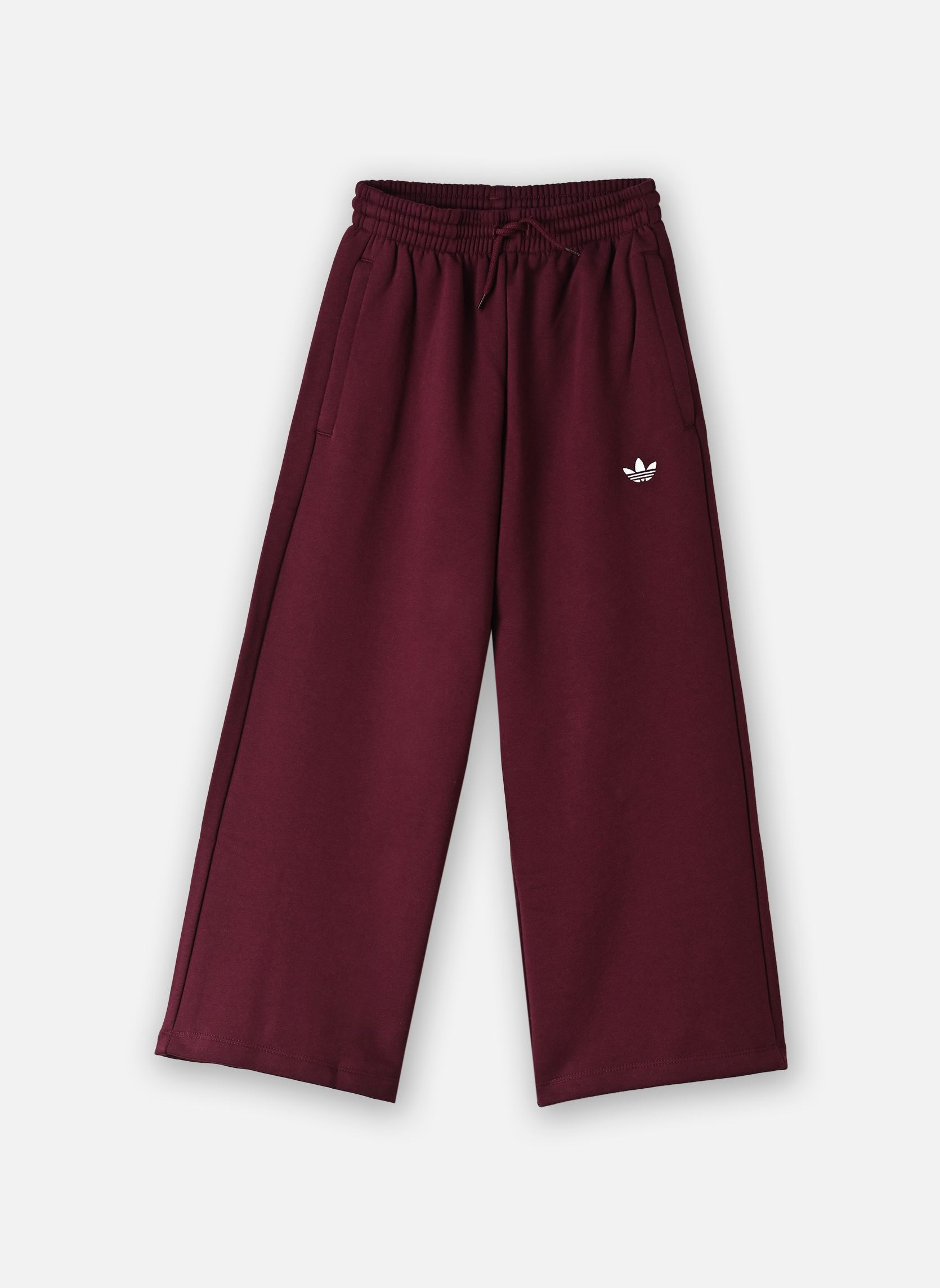 Joggings WIDE LEG PANTS fille bordeaux adidas originals Joggings WIDE LEG PANTS fille bordeaux maroon