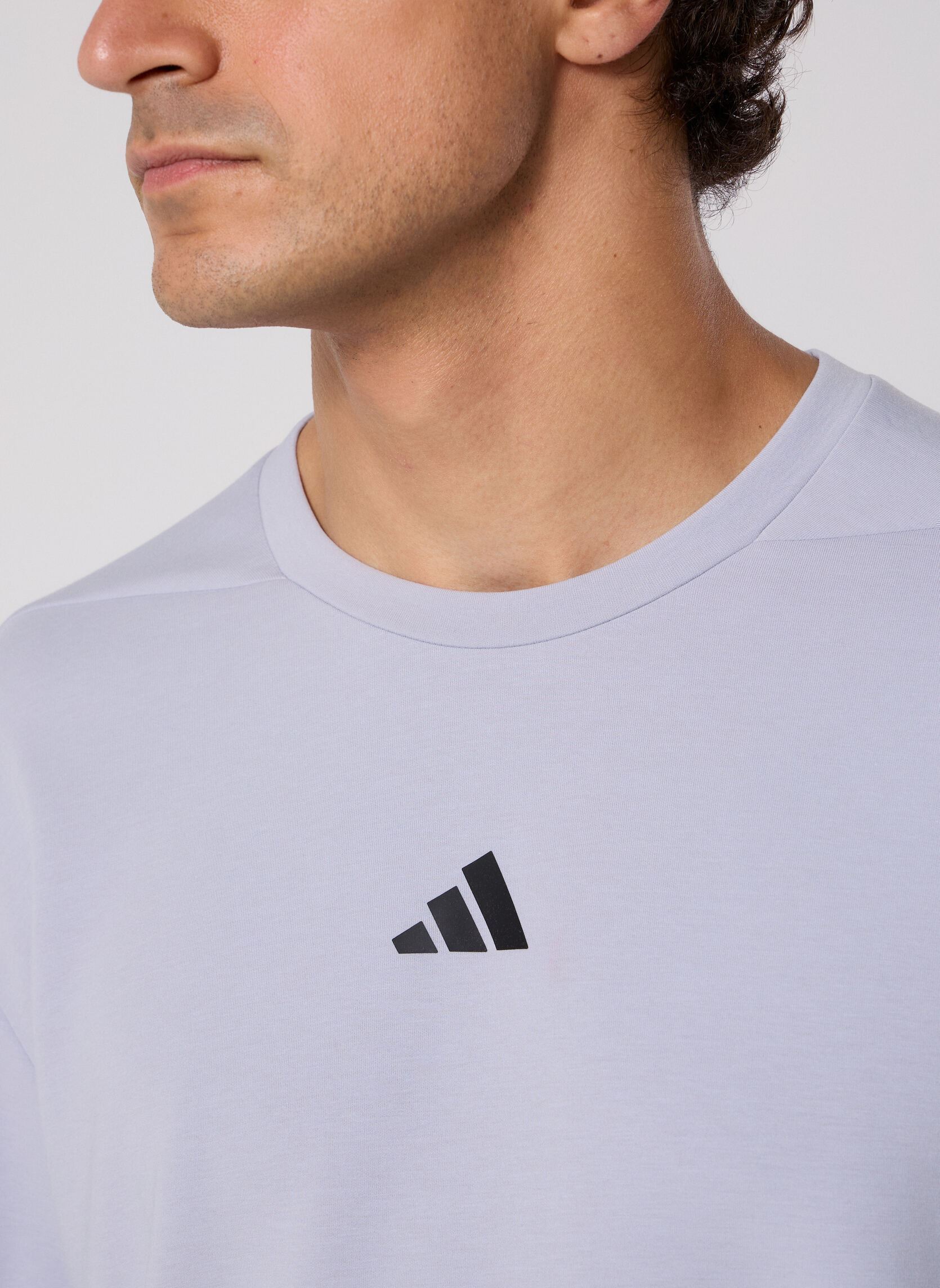 Sweats D4T CREW SWEATS homme bleu adidas sportswear Sweats D4T CREW SWEATS homme bleu halo silver