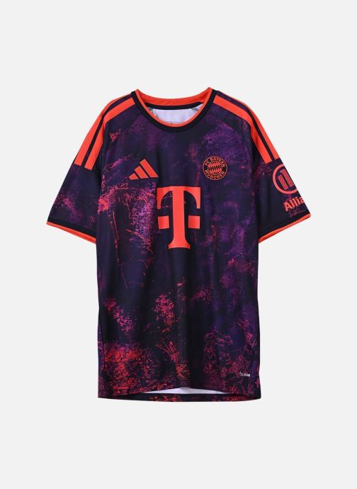 adidas sportswear T-shirts FCB 3 JSY heren paars