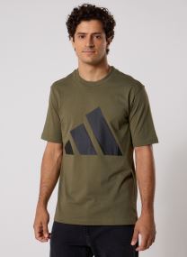 Tee-shirts M BIG LOGO SJ TEE homme kaki adidas sportswear Tee-shirts M BIG LOGO SJ TEE homme kaki olive strata