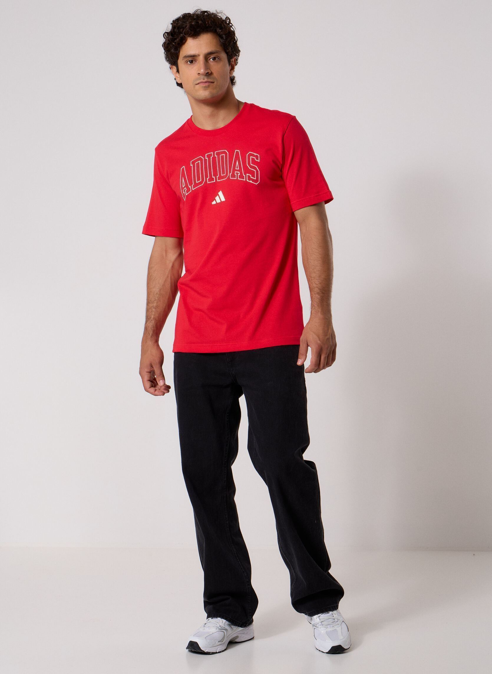 Tee-shirts M COLLEGIATE T homme rouge adidas sportswear Tee-shirts M COLLEGIATE T homme rouge pure ruby