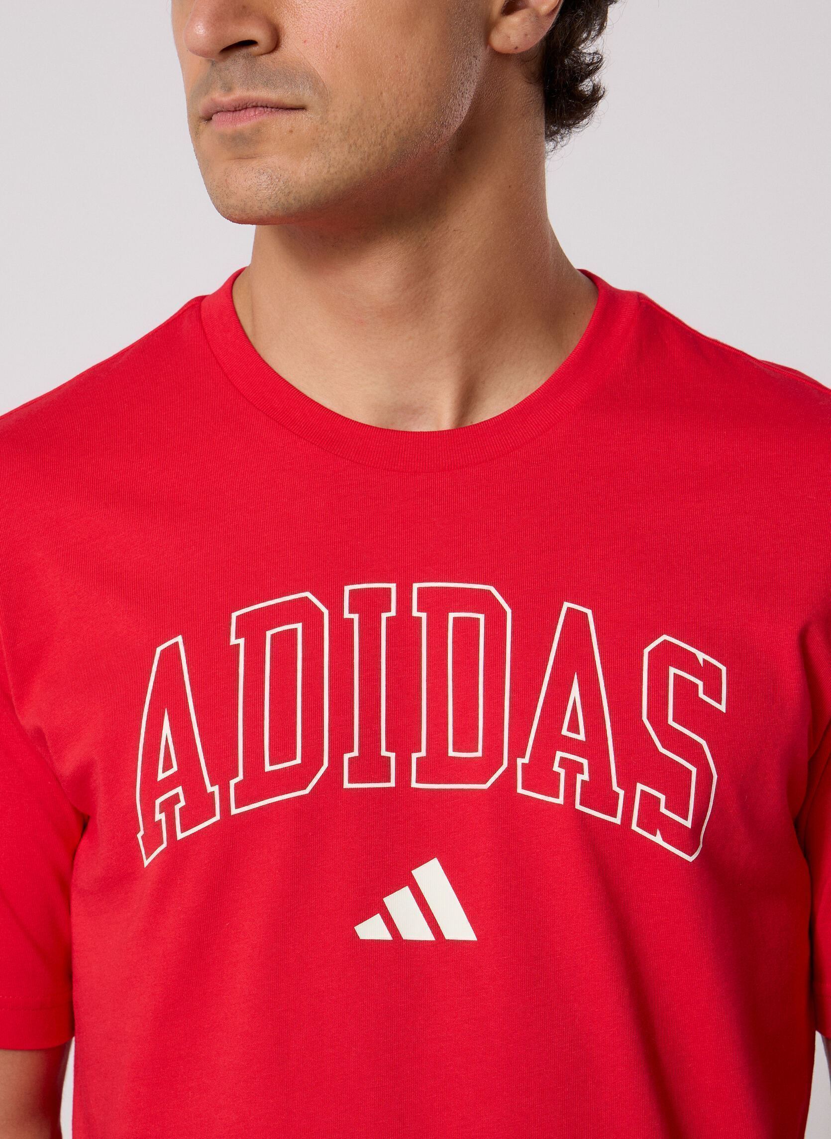 Tee-shirts M COLLEGIATE T homme rouge adidas sportswear Tee-shirts M COLLEGIATE T homme rouge pure ruby