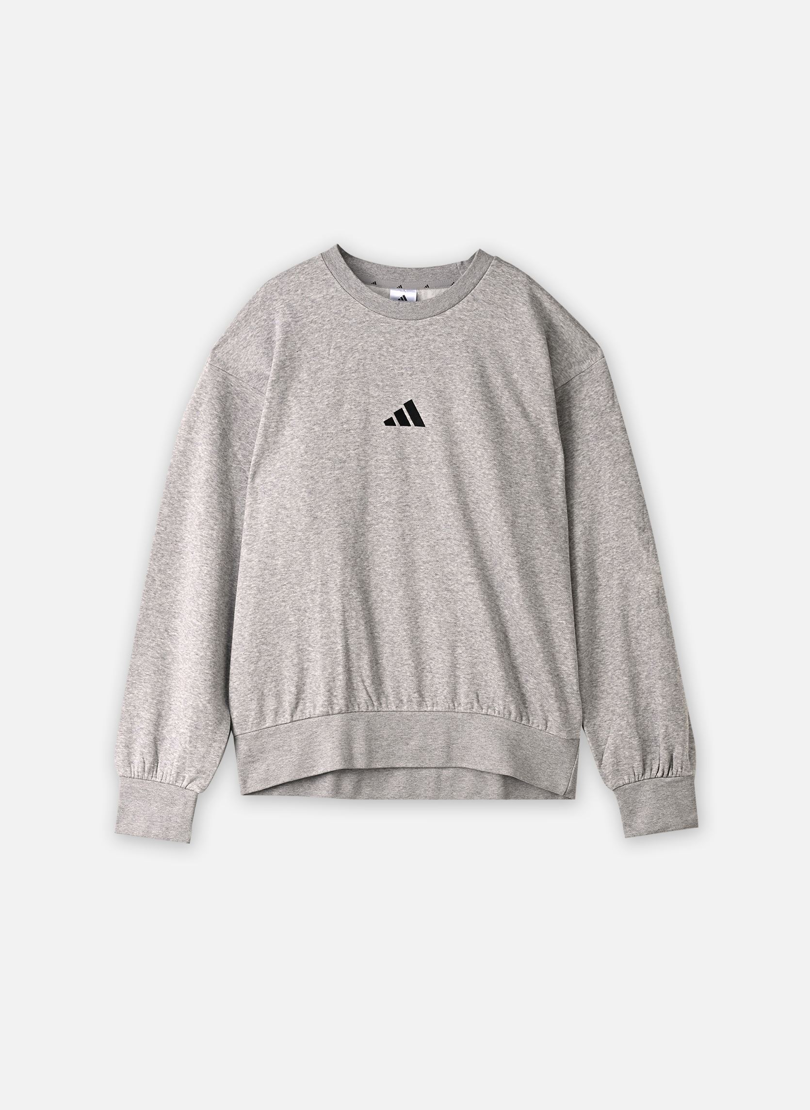 Sweats M FEELCOZY SWEAT homme gris adidas sportswear Sweats M FEELCOZY SWEAT homme gris MEDIUM GREY HEATHER
