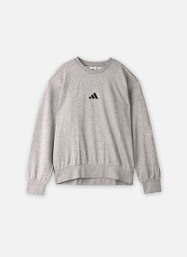Sweats M FEELCOZY SWEAT homme gris adidas sportswear Sweats M FEELCOZY SWEAT homme gris MEDIUM GREY HEATHER