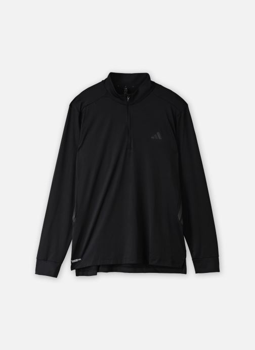 adidas sportswear Tee-shirts TECHESS 1/4 ZIP homme noir