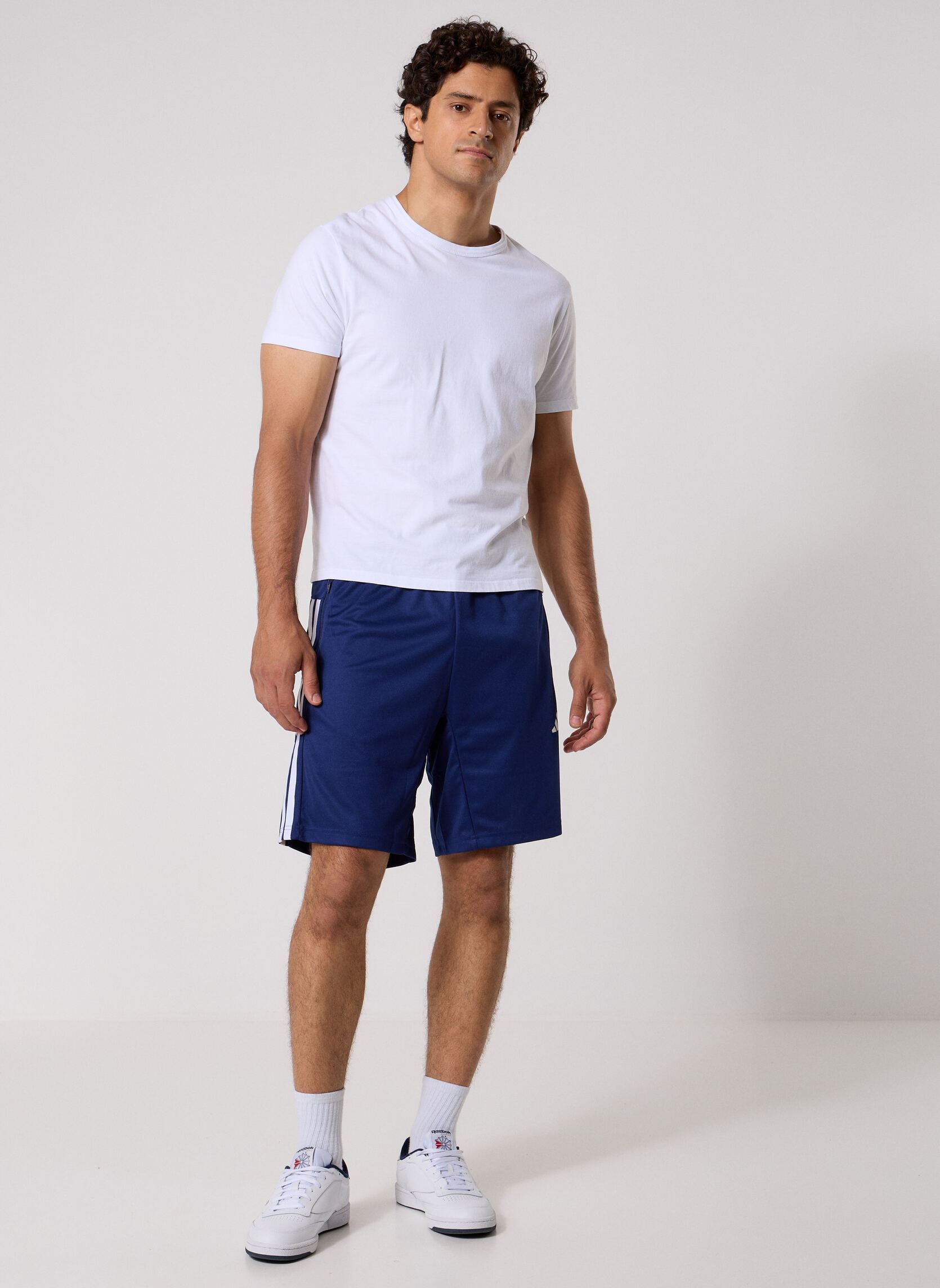 Shorts de sport WE BAS 3SPQ S9i homme marine adidas sportswear Shorts de sport WE BAS 3SPQ S9i homme marine dark blue