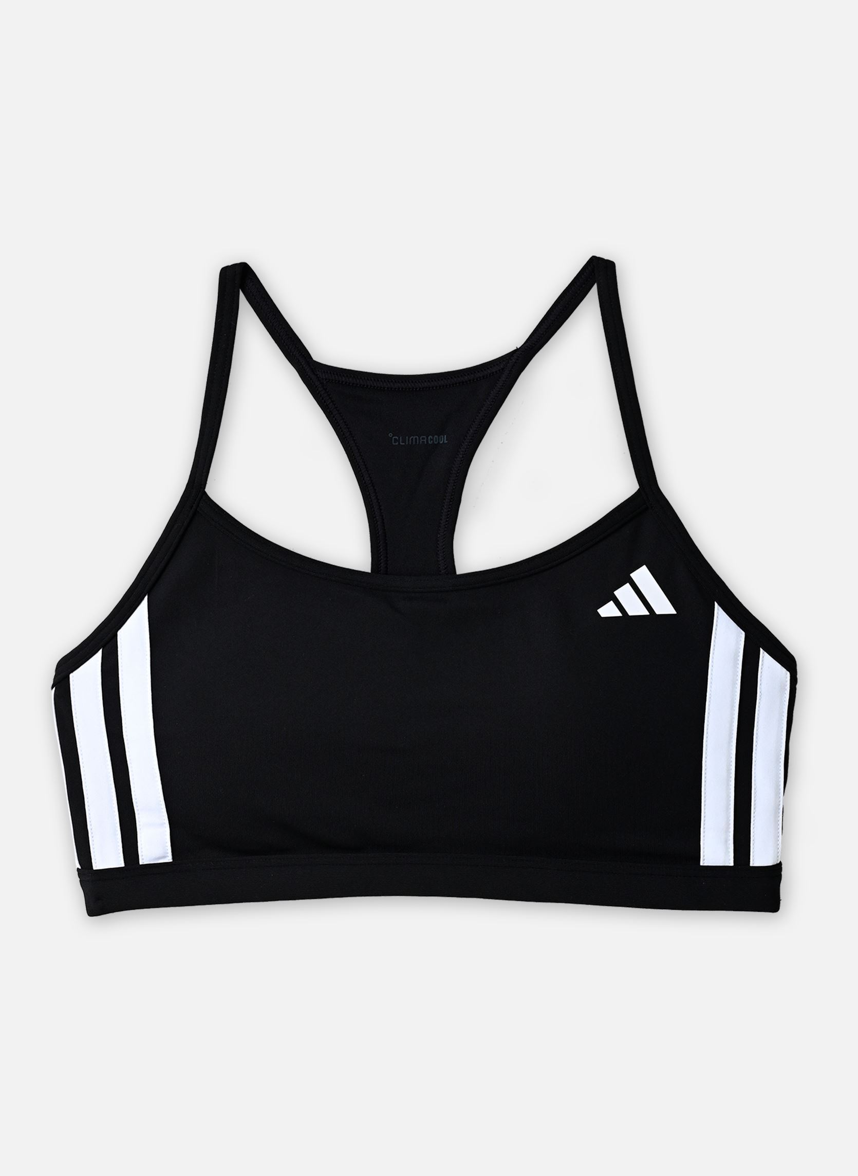 Brassières de Sport OPT ESS 3S LS B femme noir adidas sportswear Brassières de Sport OPT ESS 3S LS B femme noir black