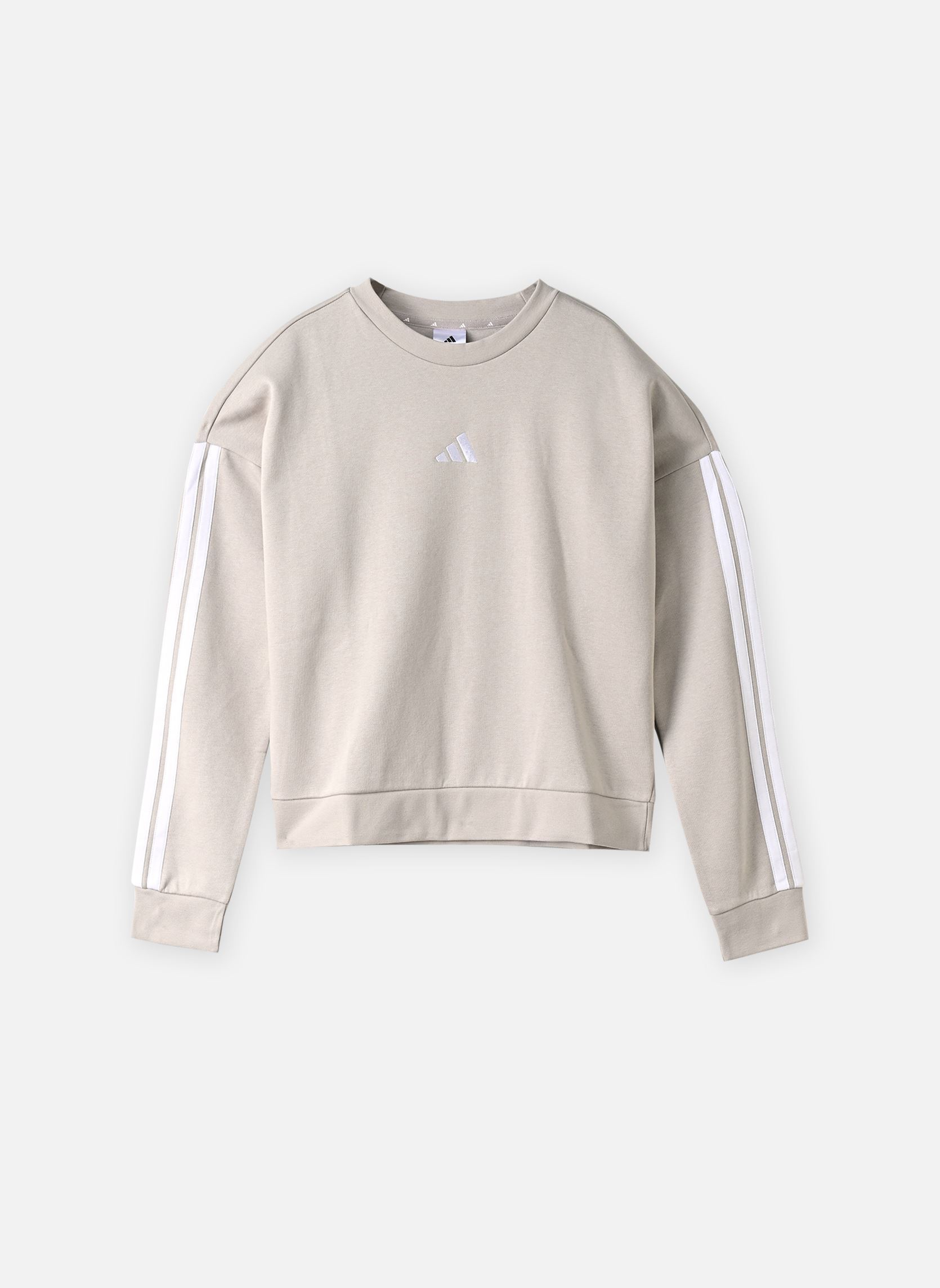 Sweatshirts W 3S FL SWT femme beige adidas sportswear Sweatshirts W 3S FL SWT femme beige wonder alumina