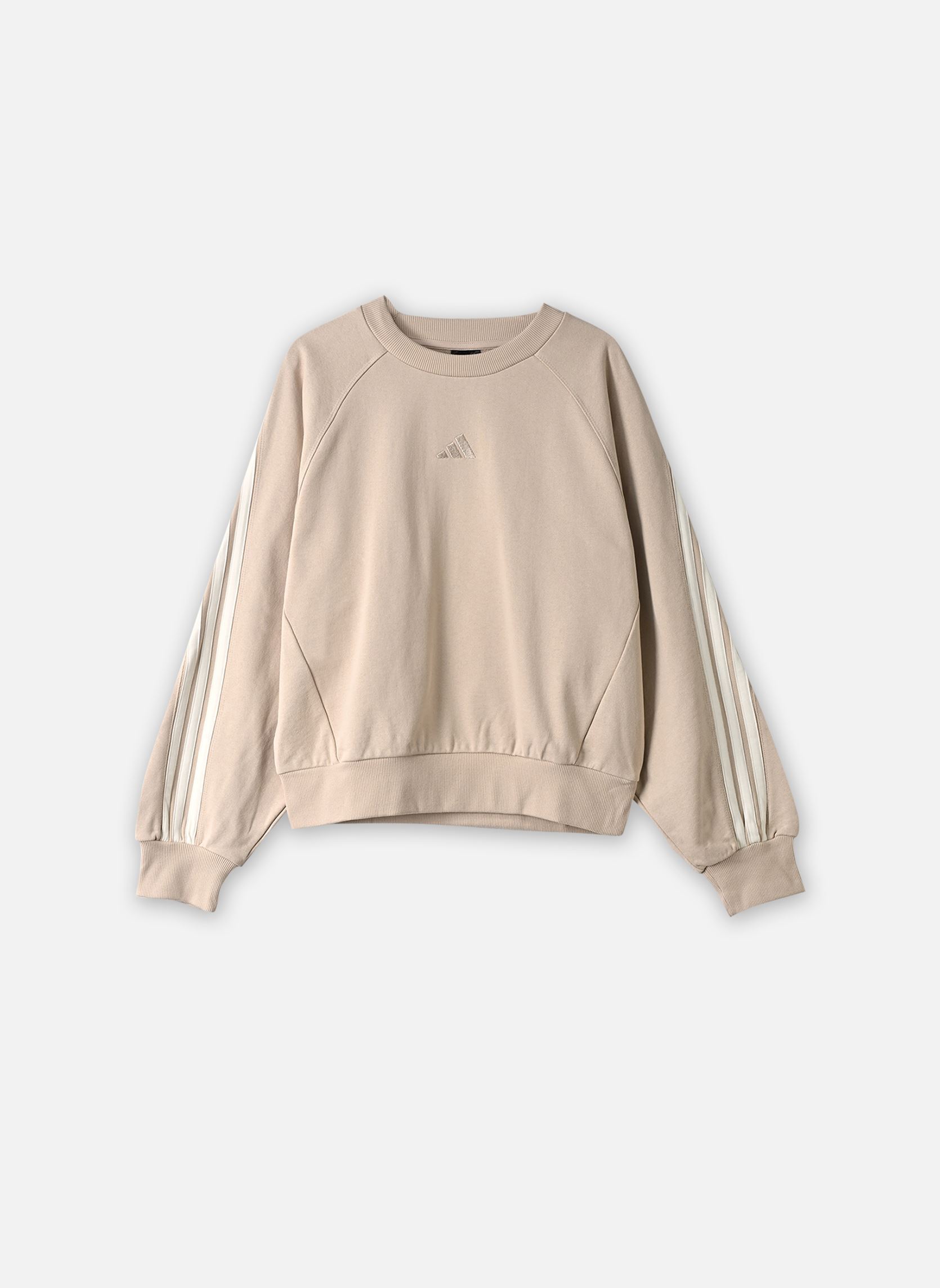 Sweatshirts W AK 3S SWT femme beige adidas sportswear Sweatshirts W AK 3S SWT femme beige Crystal Linen