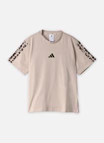 Tee-shirts W AOP 3S SJ TEE femme beige