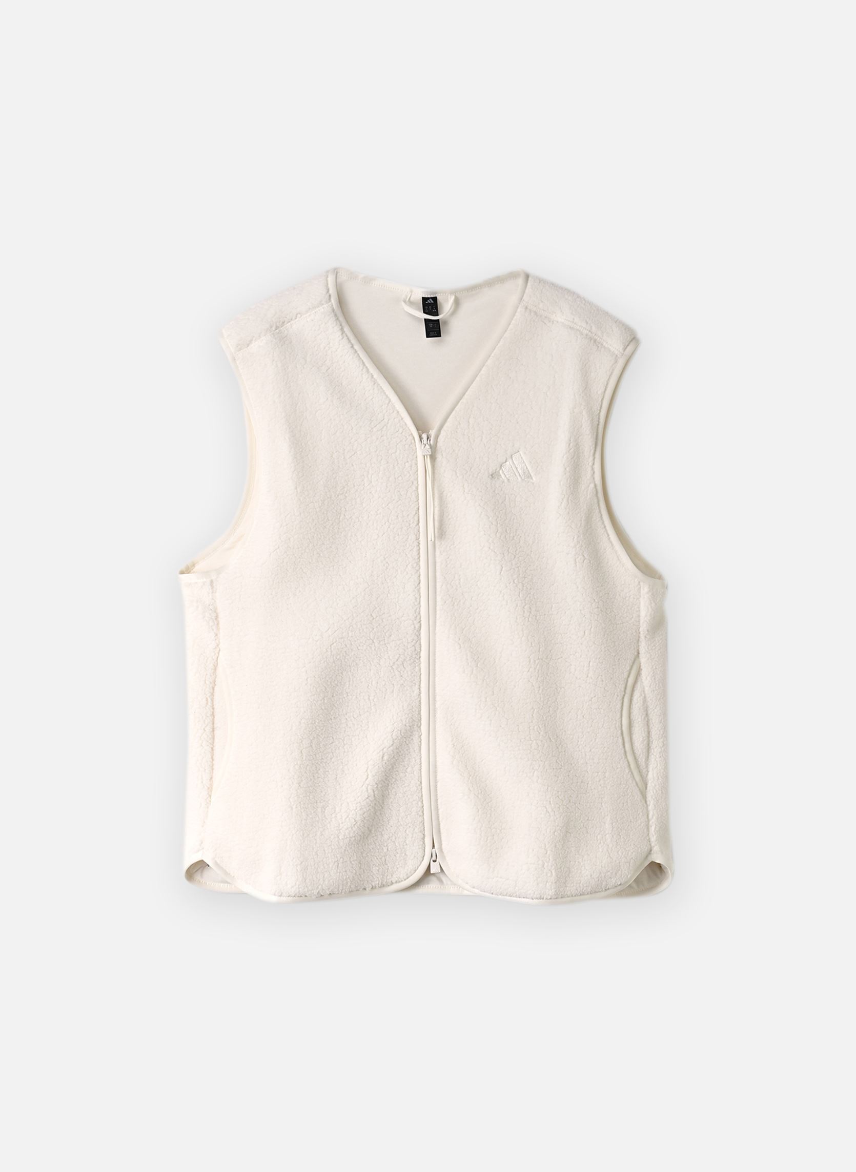 Fleece truien W CT VEST FLEECE dames wit adidas sportswear Fleece truien W CT VEST FLEECE dames wit off white