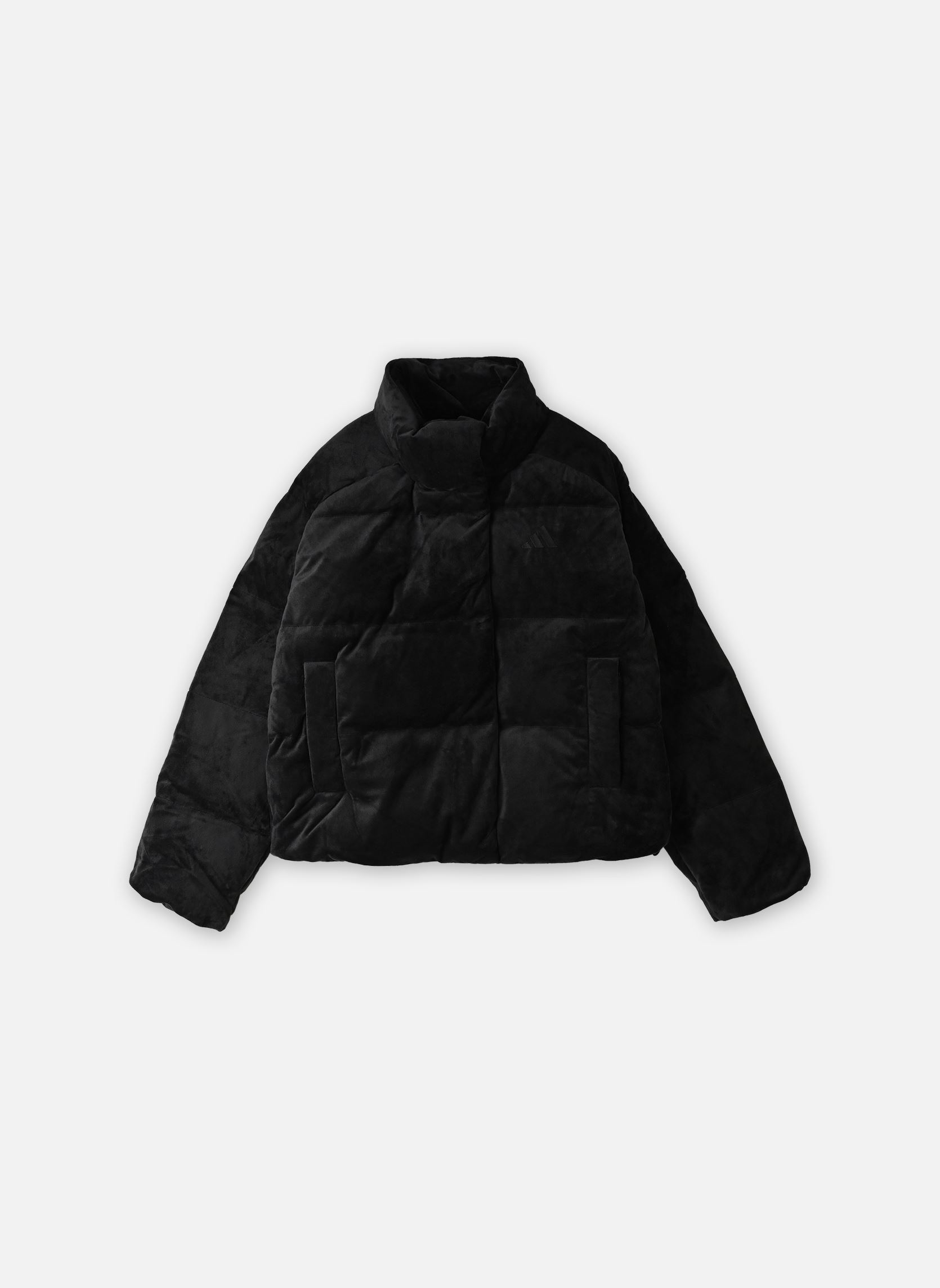 Bomberjacken W D PUF VELOUR damen schwarz adidas sportswear Bomberjacken W D PUF VELOUR damen schwarz black
