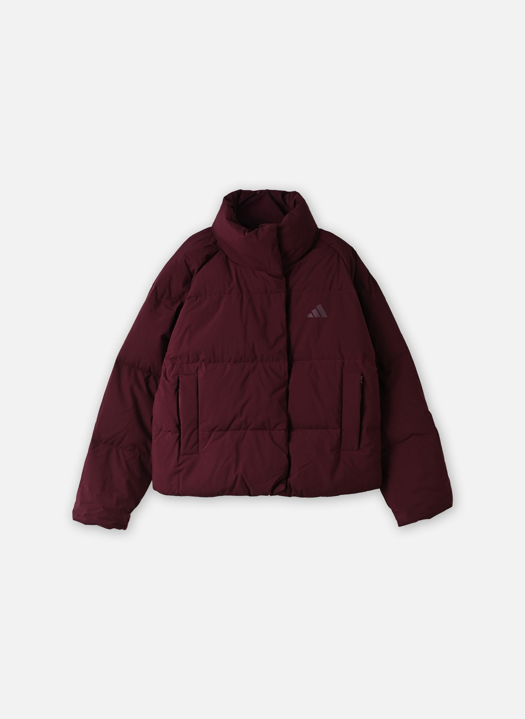 Blousons W DOWN PUF J femme violet adidas sportswear Blousons W DOWN PUF J femme violet maroon