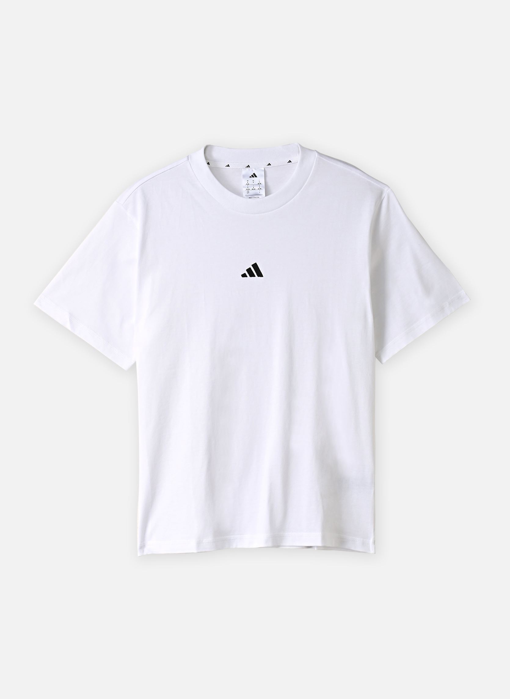 Tee-shirts W SMALL LOGO SJ TEE femme blanc adidas sportswear Tee-shirts W SMALL LOGO SJ TEE femme blanc white
