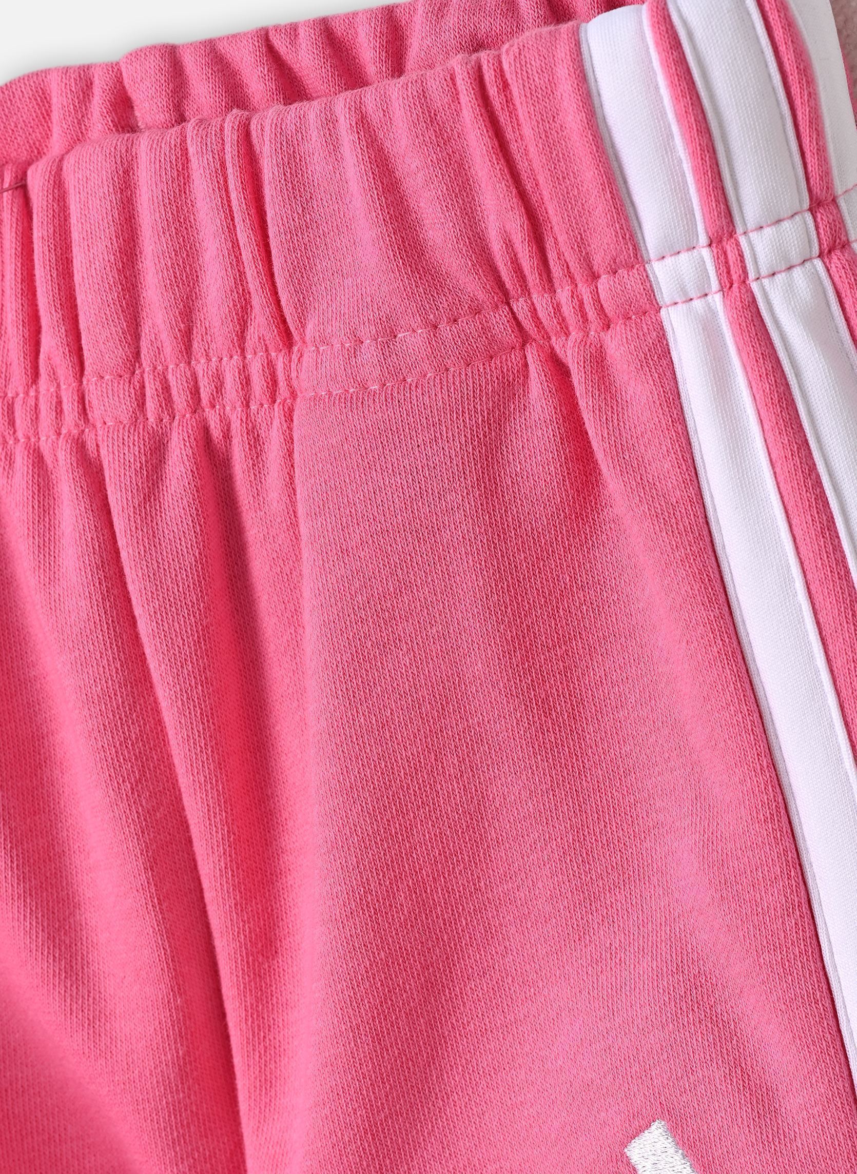 Joggings I 3S FT JOG 240 fille rose adidas sportswear Joggings I 3S FT JOG 240 fille rose clear pink