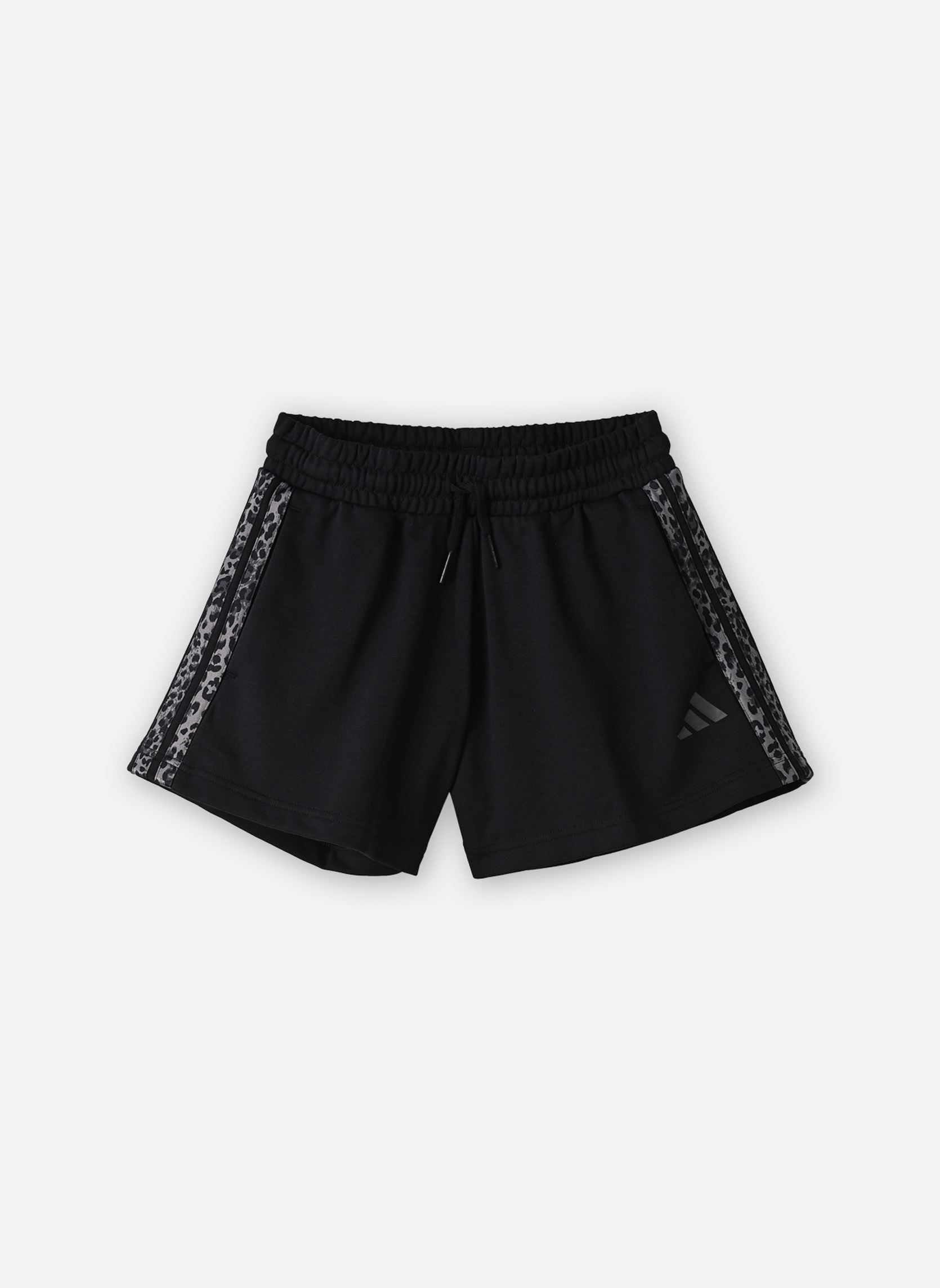 Shorts et bermudas JG AN 3S FT SH fille noir adidas sportswear Shorts et bermudas JG AN 3S FT SH fille noir black