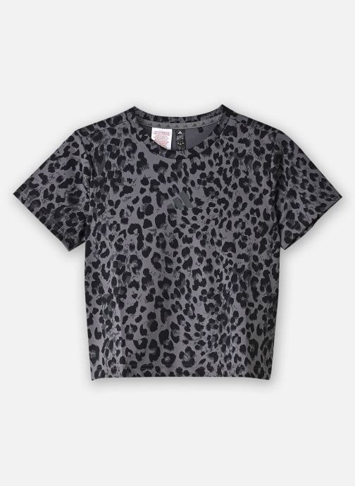 adidas sportswear Tee-shirts JG AN AOP TEE fille gris
