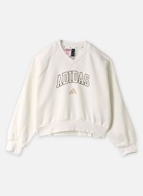 Sweats JG CLGT V-NECK fille blanc adidas sportswear Sweats JG CLGT V-NECK fille blanc off white