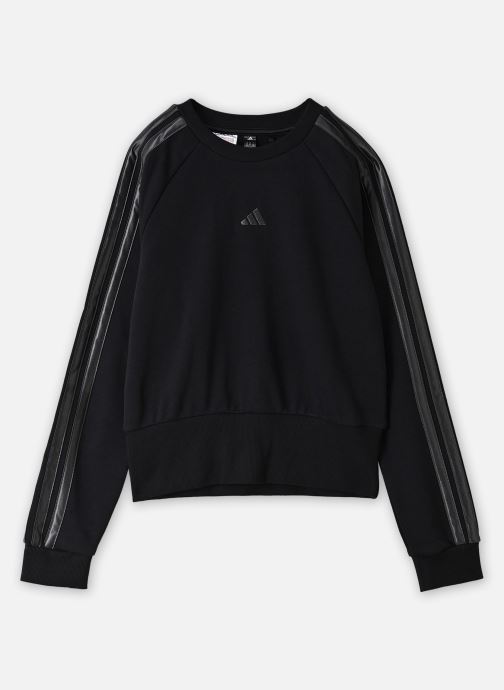 adidas sportswear Tee-shirts JG SATIN SWEAT fille noir