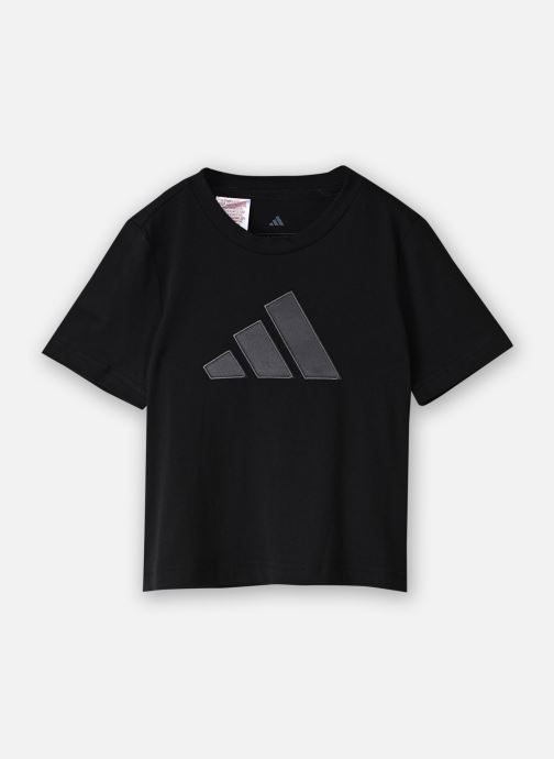adidas sportswear Tee-shirts JG SATIN TEE fille noir