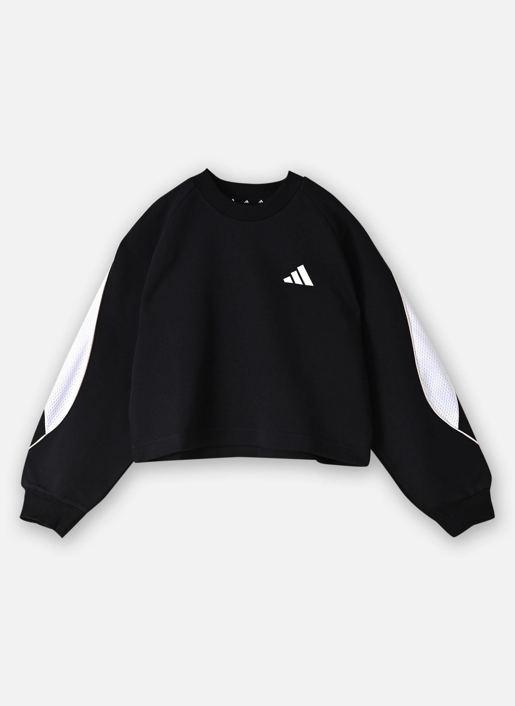 Tee-shirts JG STD SWEAT fille noir adidas sportswear Tee-shirts JG STD SWEAT fille noir black