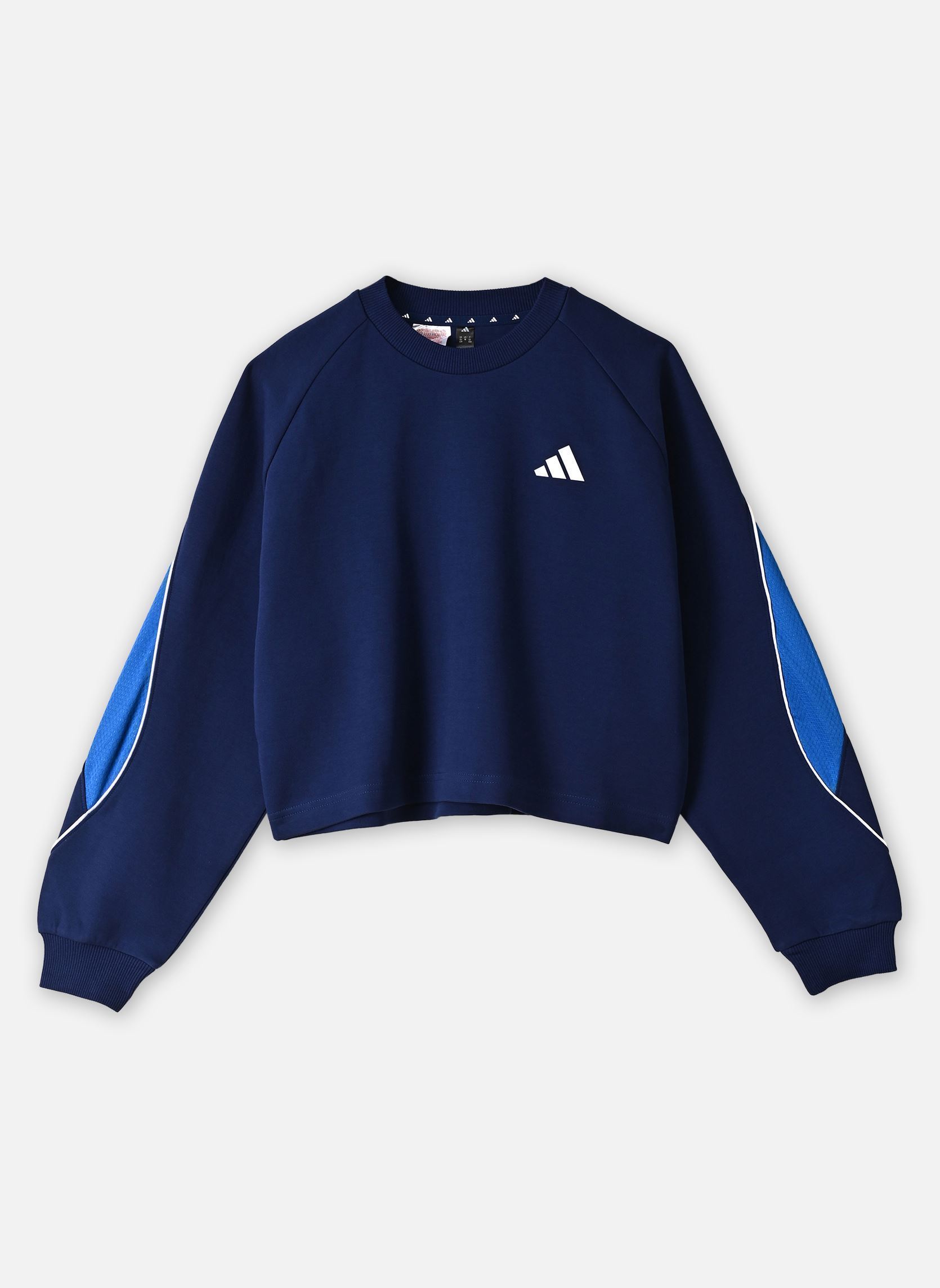 Tee-shirts JG STD SWEAT fille bleu adidas sportswear Tee-shirts JG STD SWEAT fille bleu dark blue