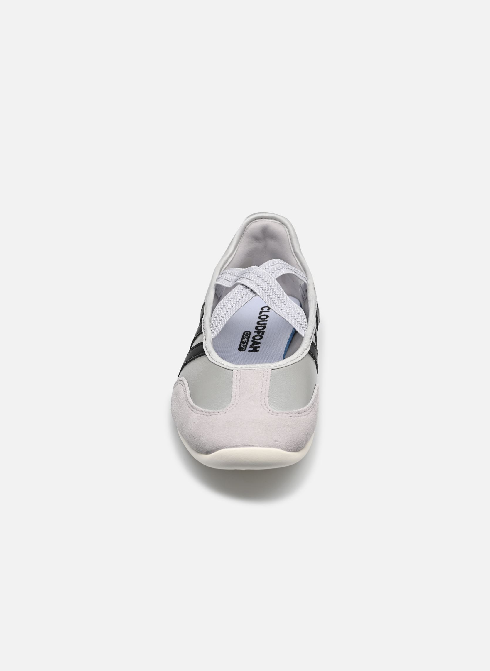 Lage sneakers BARREDA MARY JANE dames grijs adidas sportswear Lage sneakers BARREDA MARY JANE dames grijs SILVER MET.