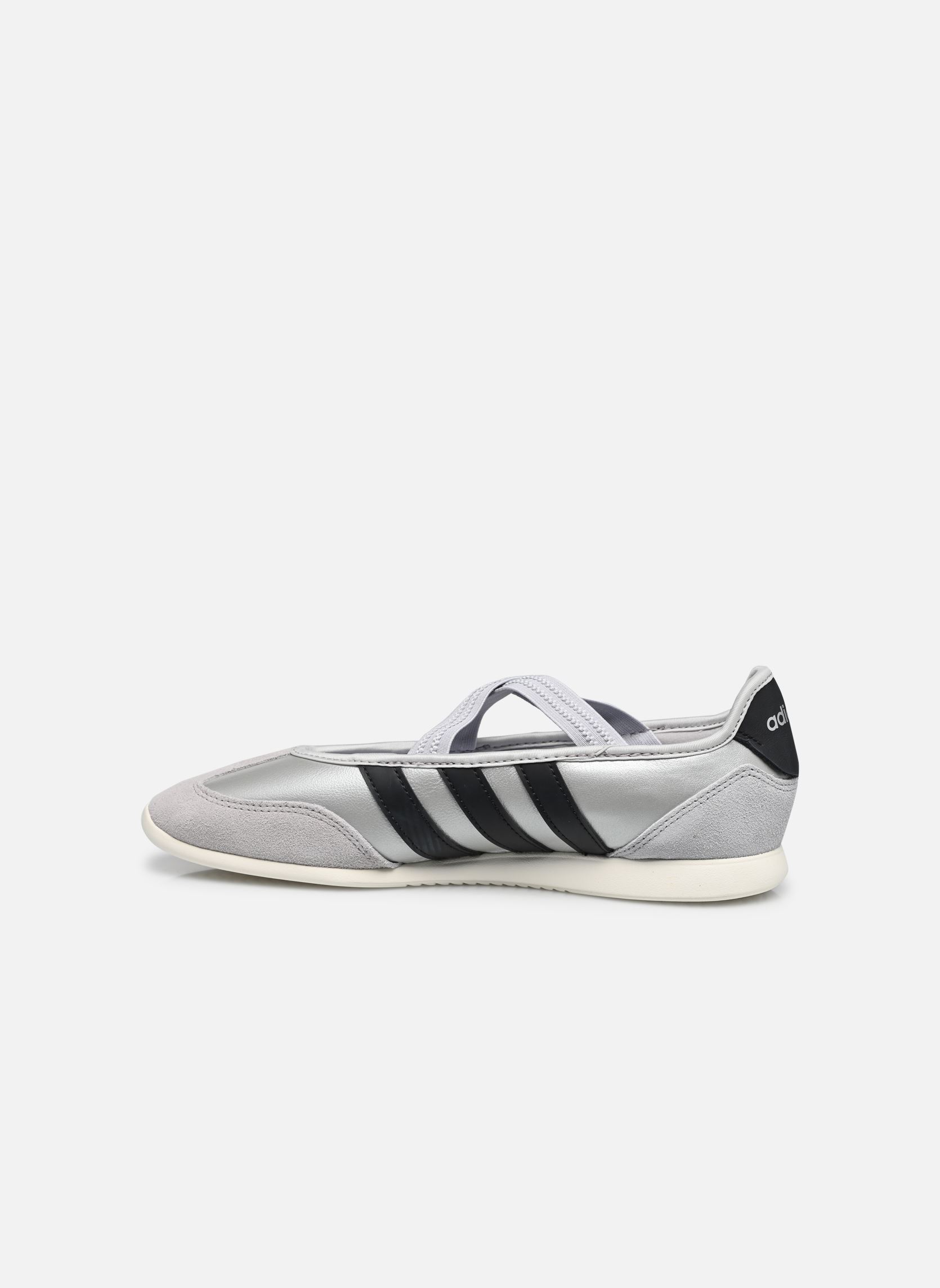 Lage sneakers BARREDA MARY JANE dames grijs adidas sportswear Lage sneakers BARREDA MARY JANE dames grijs SILVER MET.
