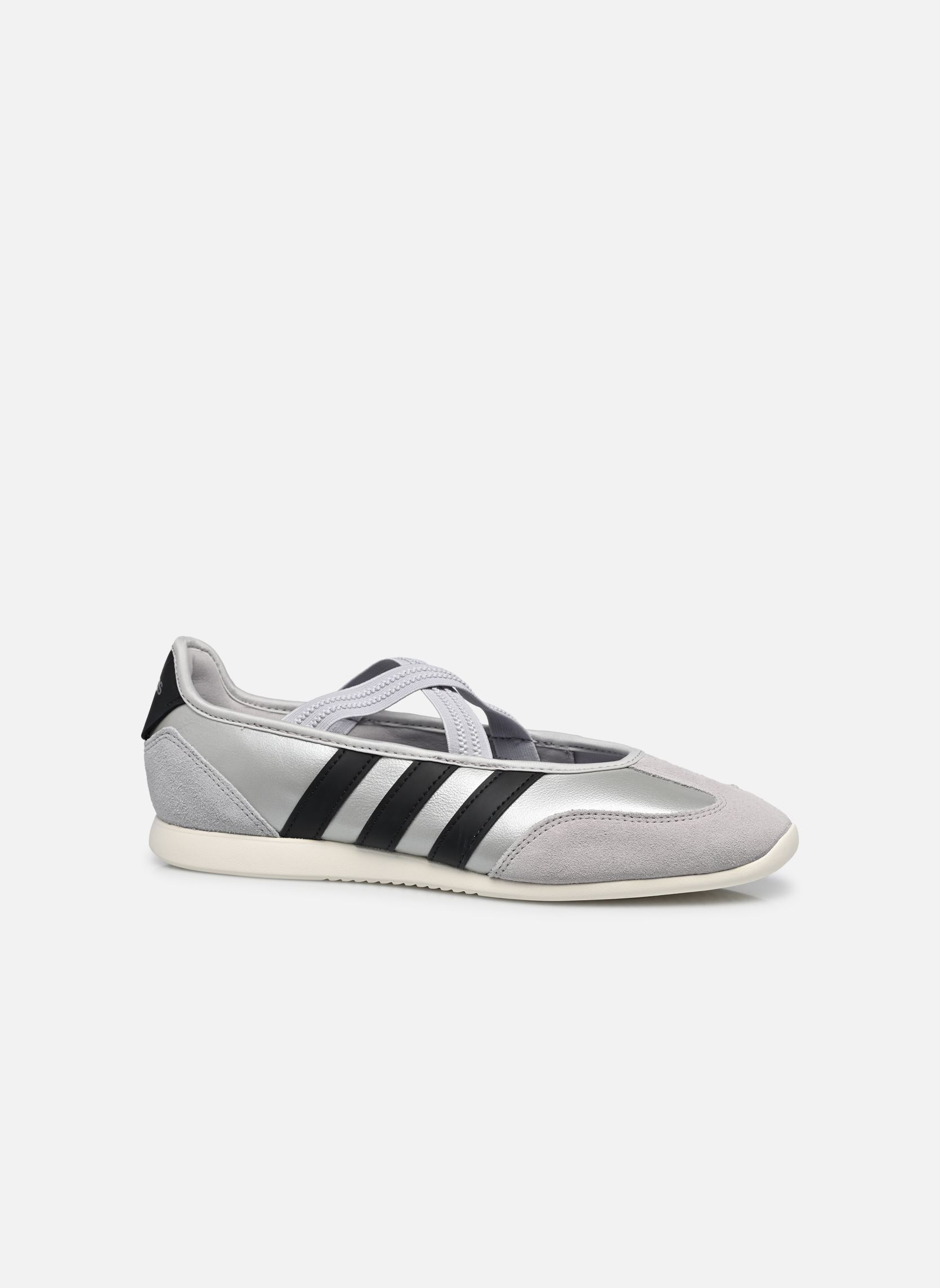 Lage sneakers BARREDA MARY JANE dames grijs adidas sportswear Lage sneakers BARREDA MARY JANE dames grijs SILVER MET.