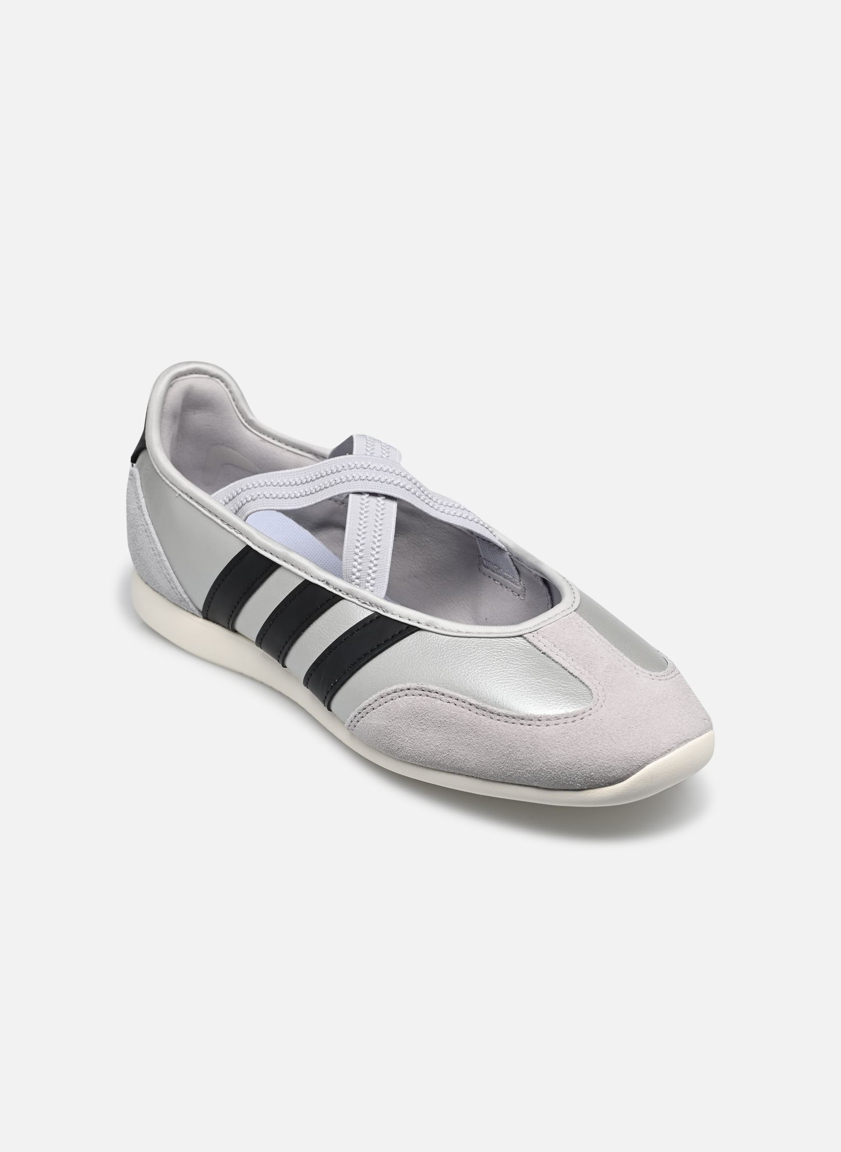 Lage sneakers BARREDA MARY JANE dames grijs adidas sportswear Lage sneakers BARREDA MARY JANE dames grijs SILVER MET.