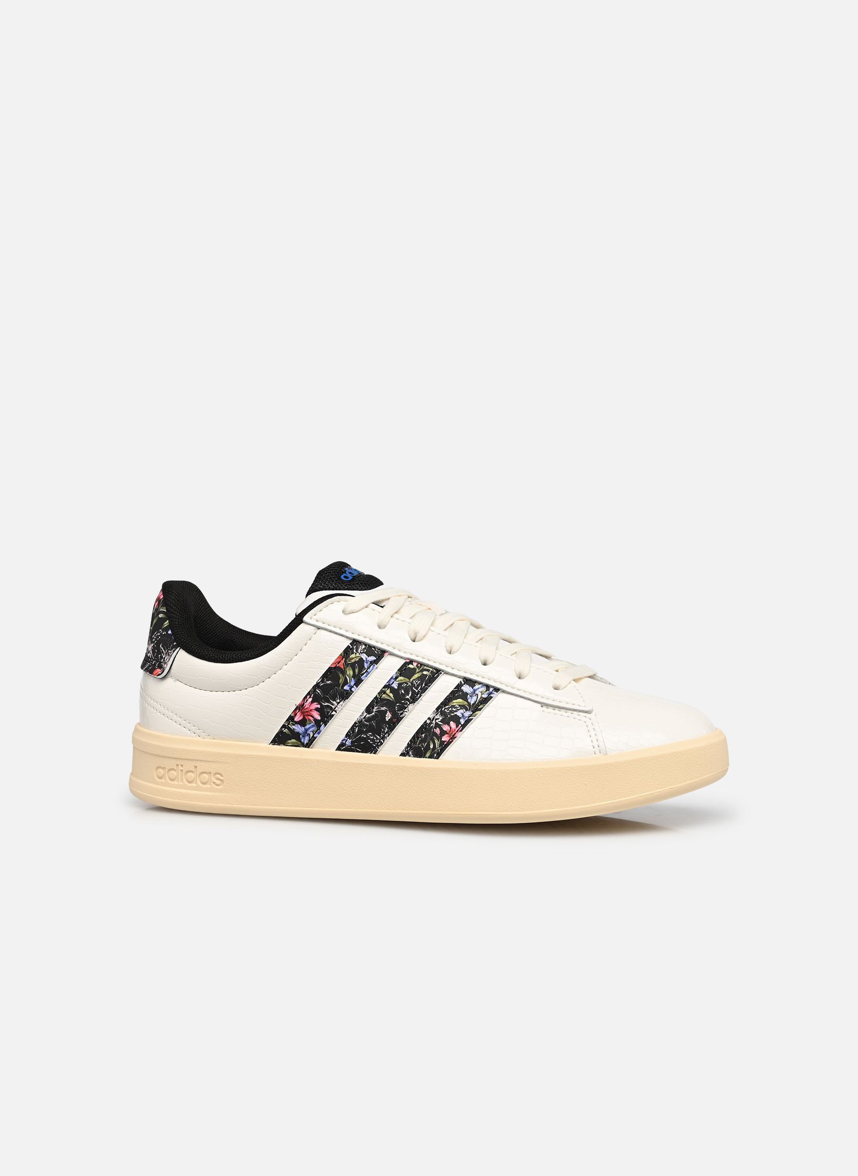 Baskets basses GRAND COURT 3.0 femme blanc adidas sportswear Baskets basses GRAND COURT 3.0 femme blanc OFF WHITE/ FLORAL