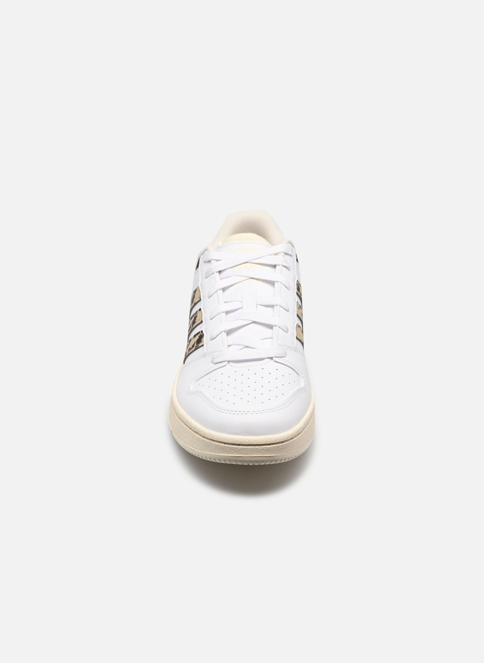 Lage sneakers HOOPS CLASSIC W dames wit adidas sportswear Lage sneakers HOOPS CLASSIC W dames wit FTWR WHITE/LEOPARD