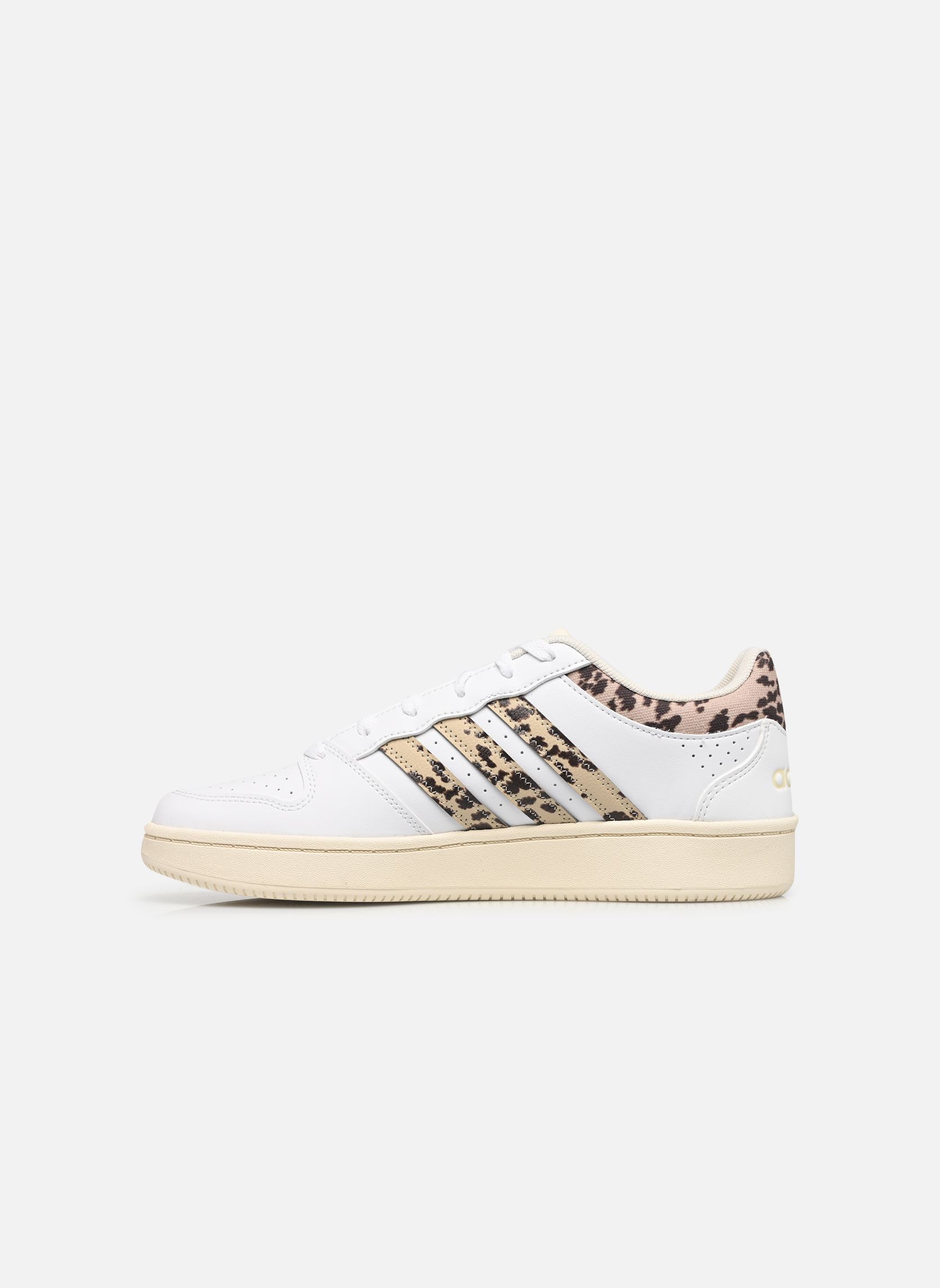 Lage sneakers HOOPS CLASSIC W dames wit adidas sportswear Lage sneakers HOOPS CLASSIC W dames wit FTWR WHITE/LEOPARD