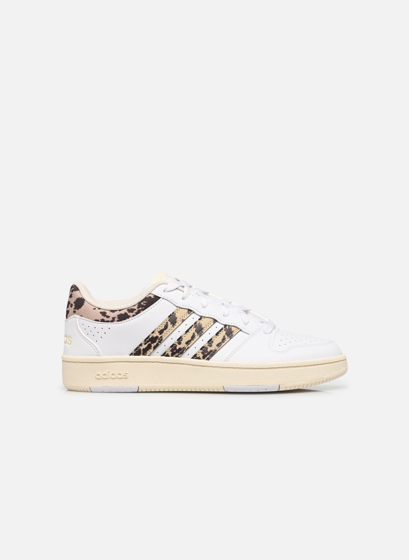 Lage sneakers HOOPS CLASSIC W dames wit adidas sportswear Lage sneakers HOOPS CLASSIC W dames wit FTWR WHITE/LEOPARD
