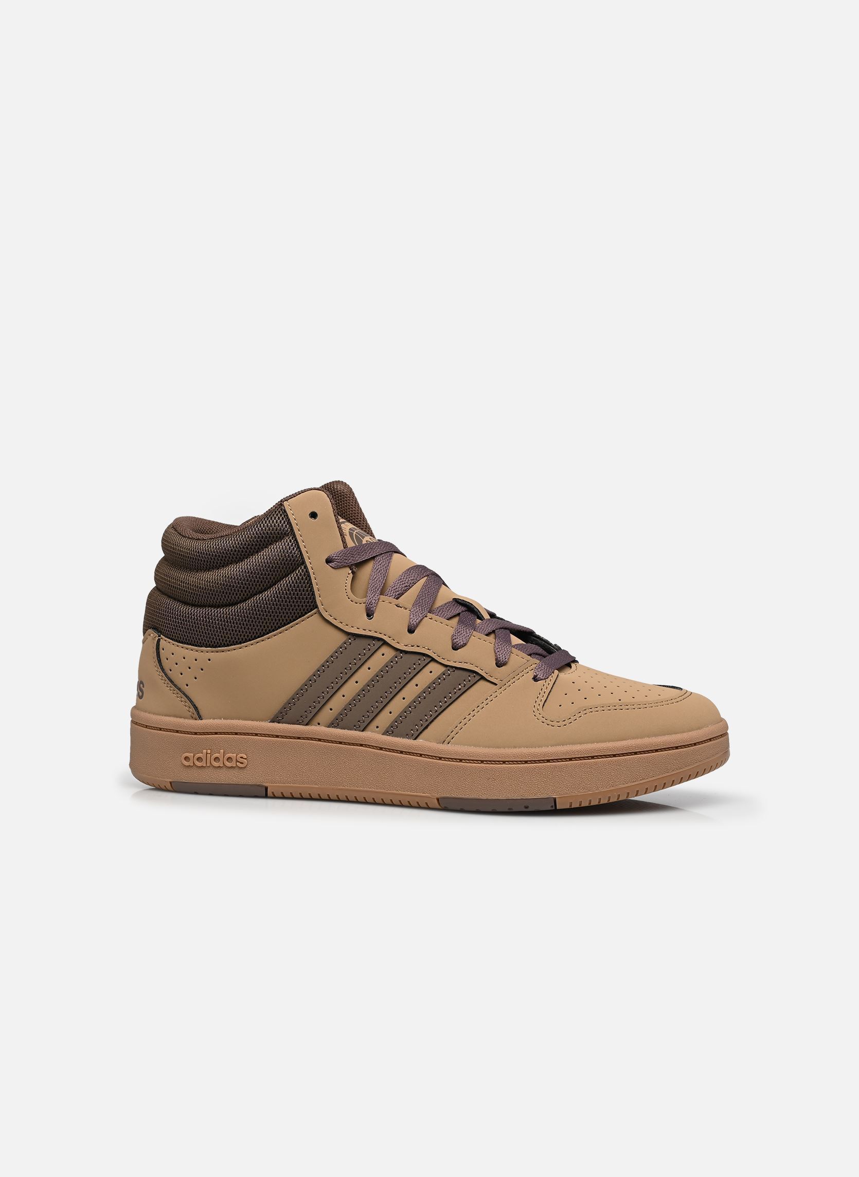 Baskets montantes HOOPS MID CLASSIC homme marron adidas sportswear Baskets montantes HOOPS MID CLASSIC homme marron CARDBOARD