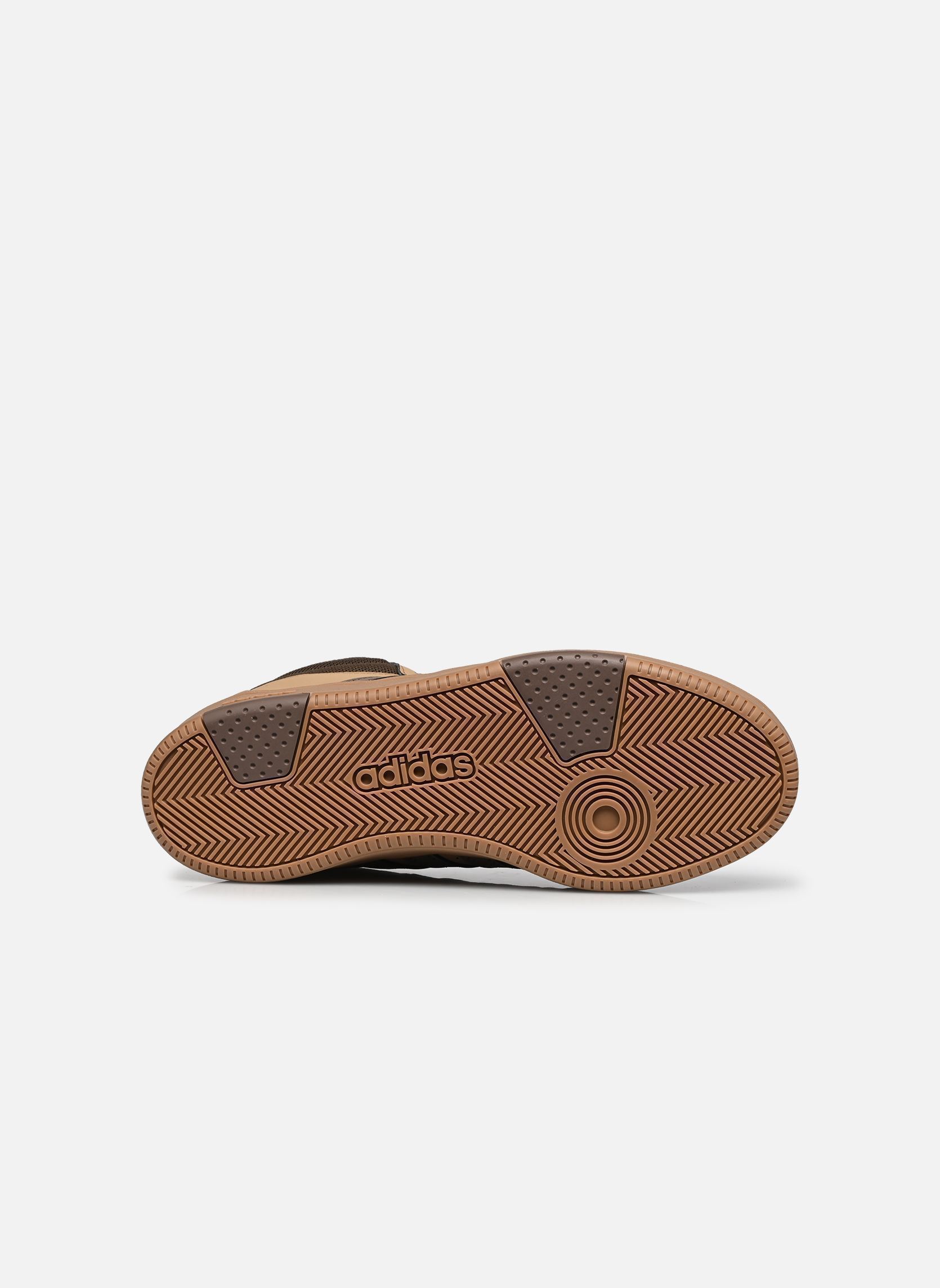 Baskets montantes HOOPS MID CLASSIC homme marron adidas sportswear Baskets montantes HOOPS MID CLASSIC homme marron CARDBOARD