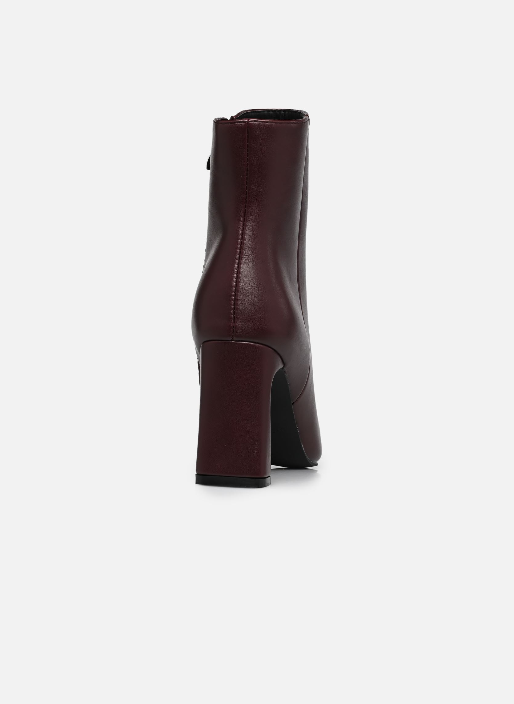 Bottines basses HARLIE femme bordeaux RAID Bottines basses HARLIE femme bordeaux BURGUNDY PU