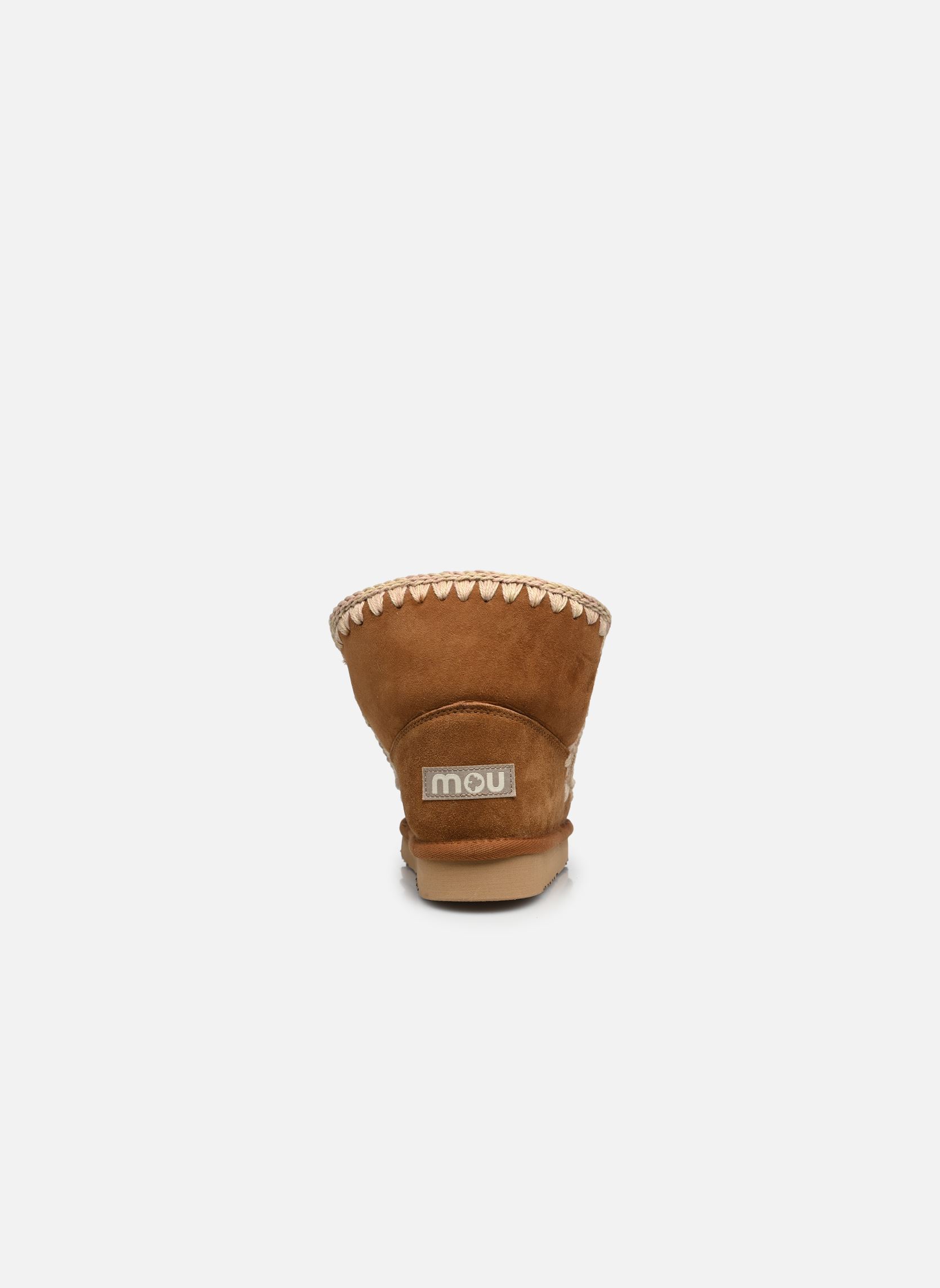Gevoerde enkellaarsjes Eskimo 18 dames bruin MOU Gevoerde enkellaarsjes Eskimo 18 dames bruin COGNAC