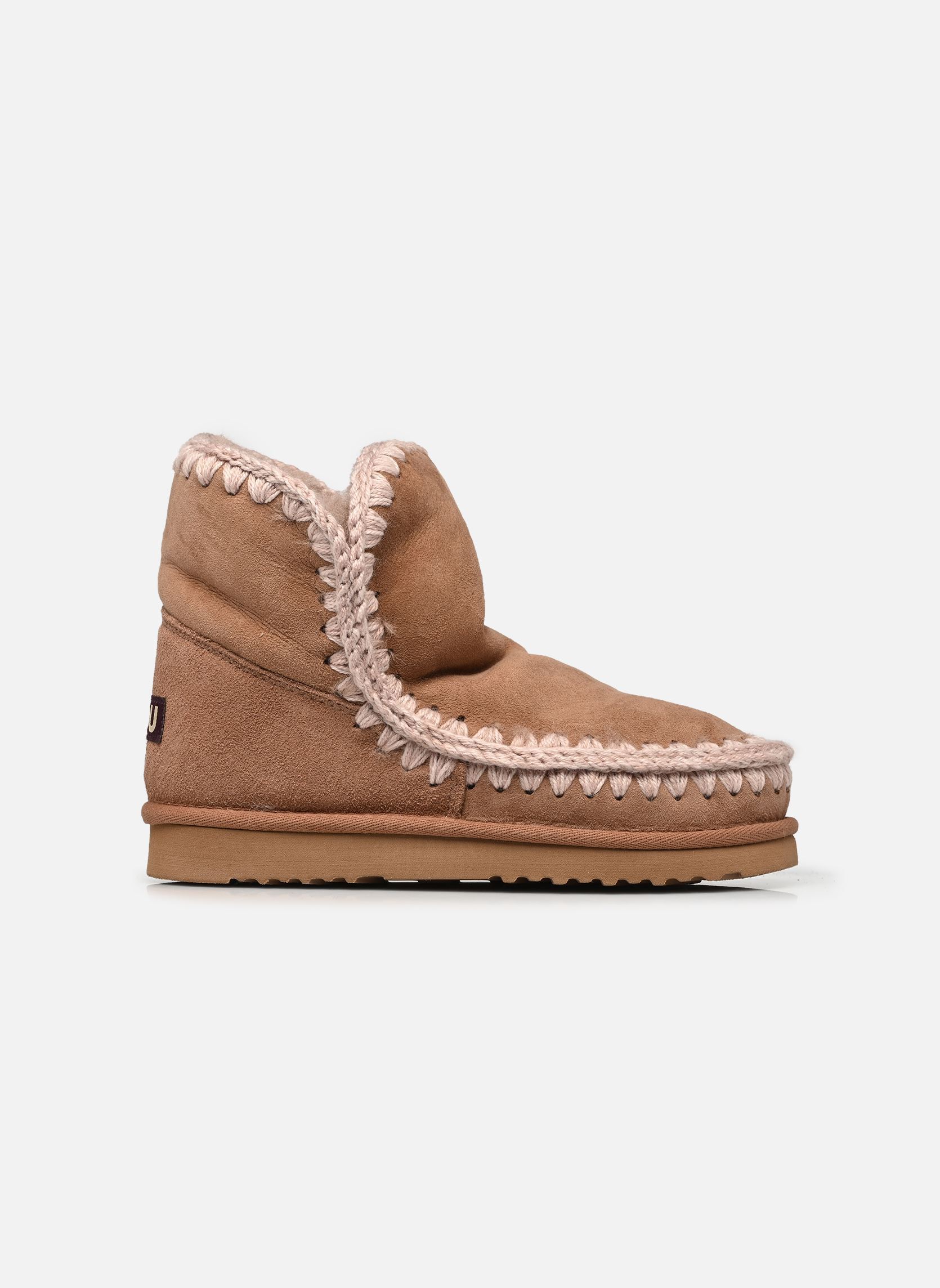 Gevoerde enkellaarsjes Eskimo 18 dames camel MOU Gevoerde enkellaarsjes Eskimo 18 dames camel PINK BROWN