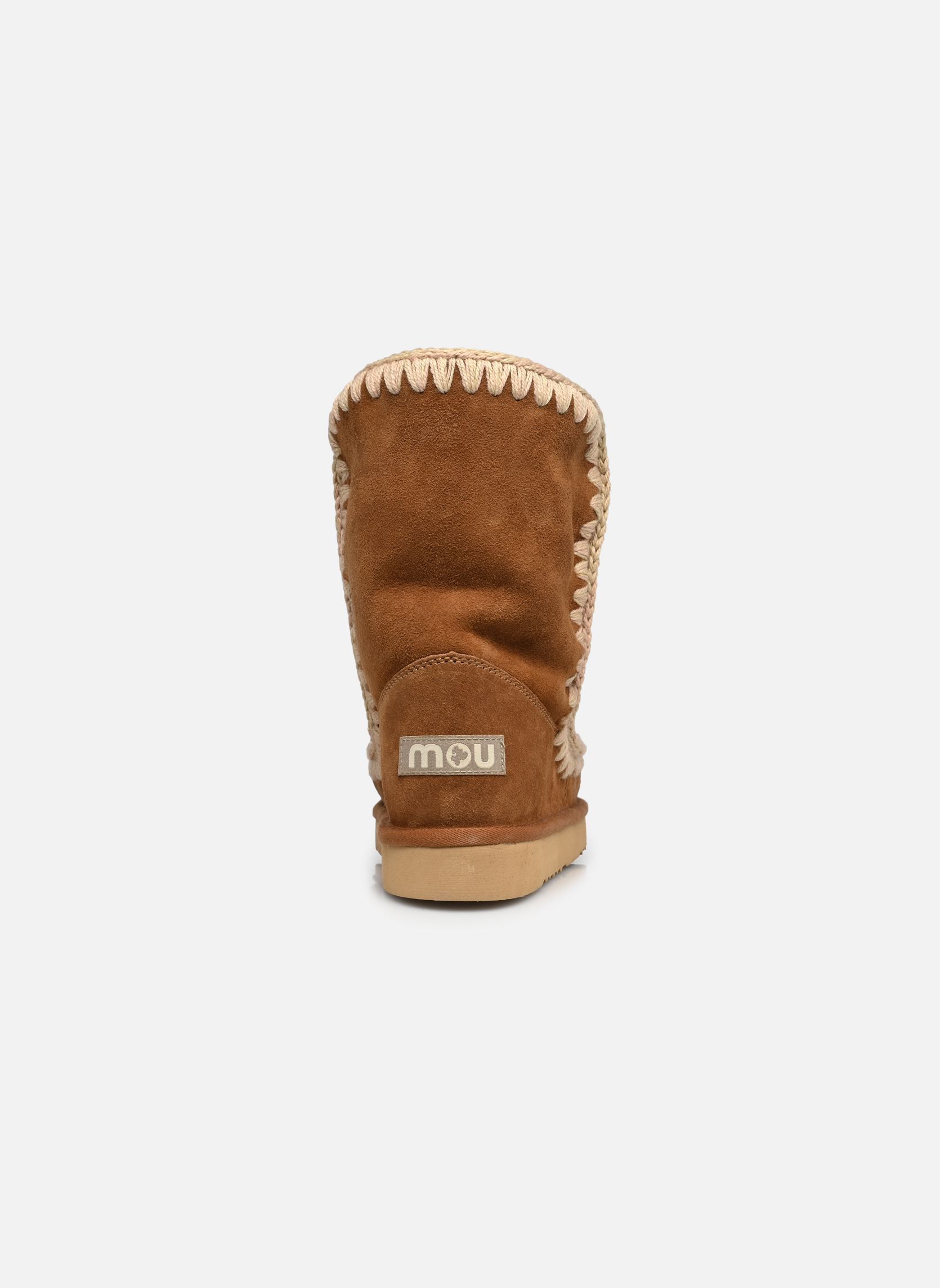 Gevoerde enkellaarsjes Eskimo Boot 24 Cm dames bruin MOU Gevoerde enkellaarsjes Eskimo Boot 24 Cm dames bruin COGNAC