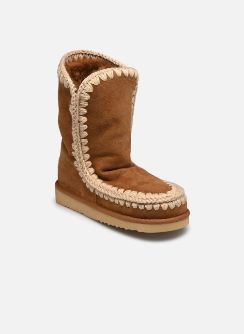 MOU Gevoerde enkellaarsjes Eskimo Boot 24 Cm dames bruin